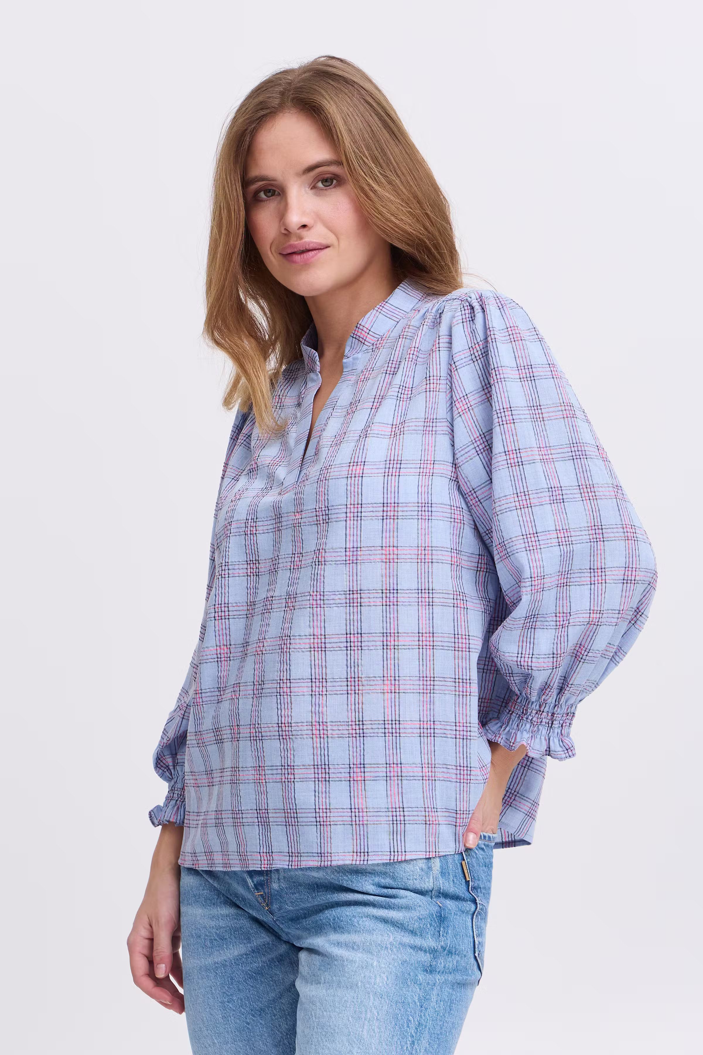PZSHELLY Blouse LOOKBOOK FRONT 50209231-205235