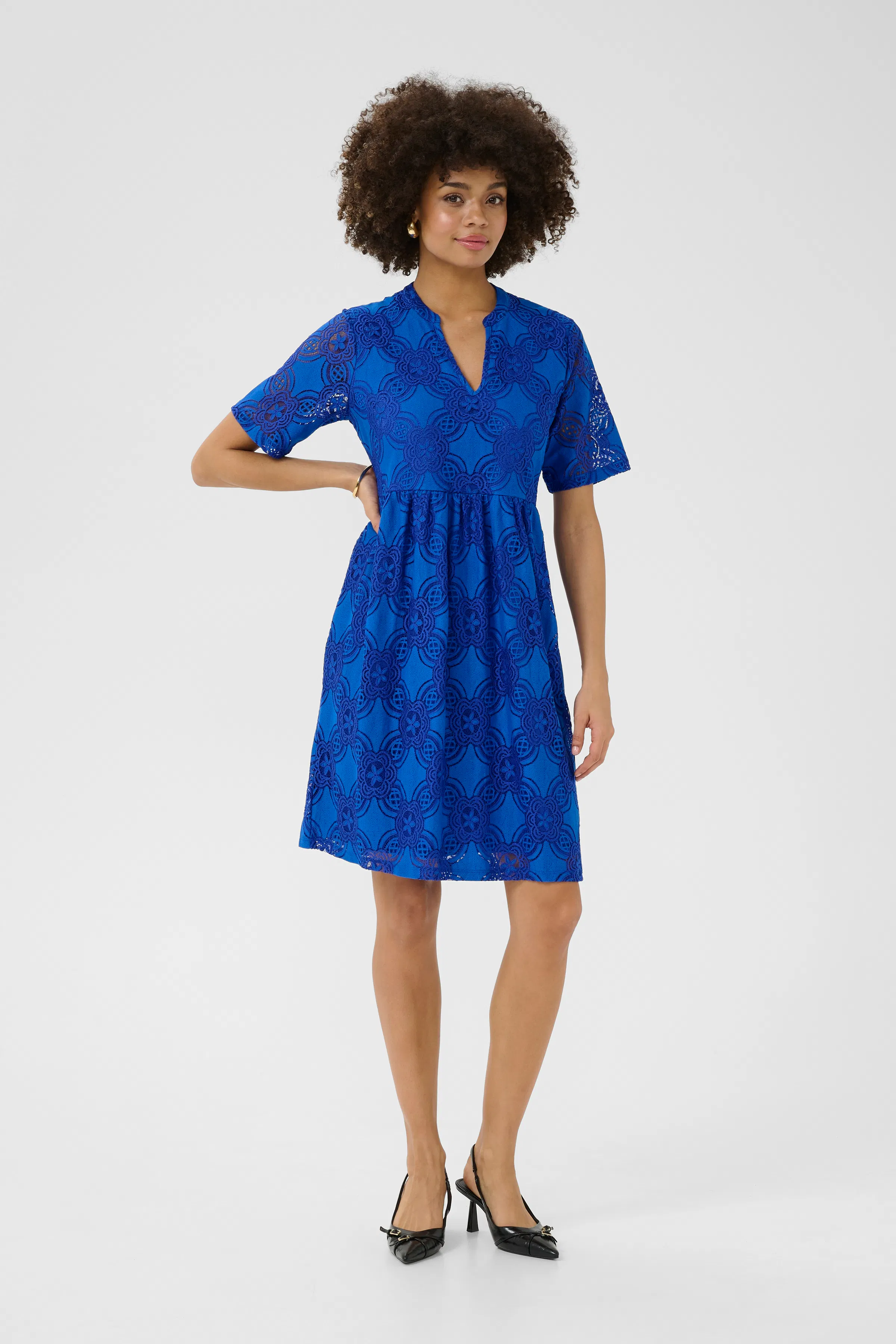 fcuk blue dress French Connection Amalie Dress in Light Dream Blue