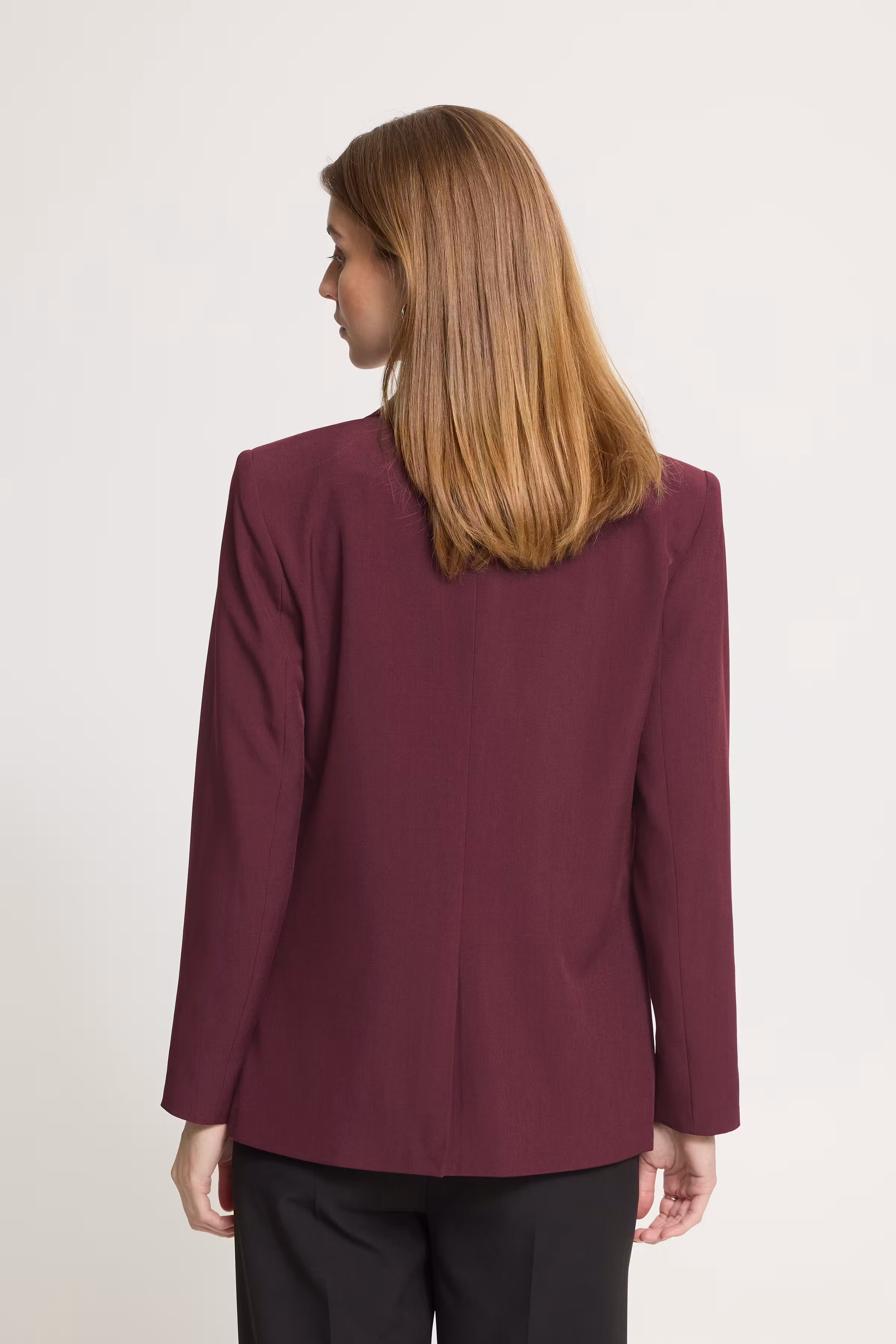 IHFAVA Long Blazer LOOKBOOK BACK 20125676-1916271