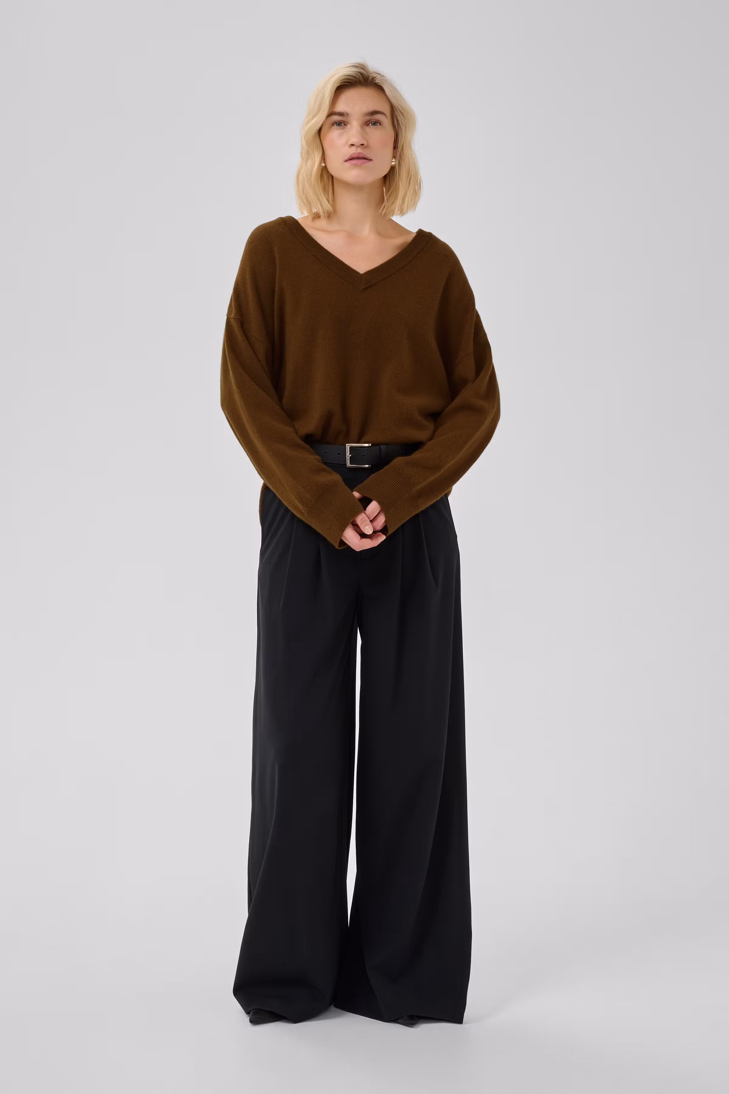 MWJola Pullover i 100% ull LOOKBOOK FRONT 10705698-181027