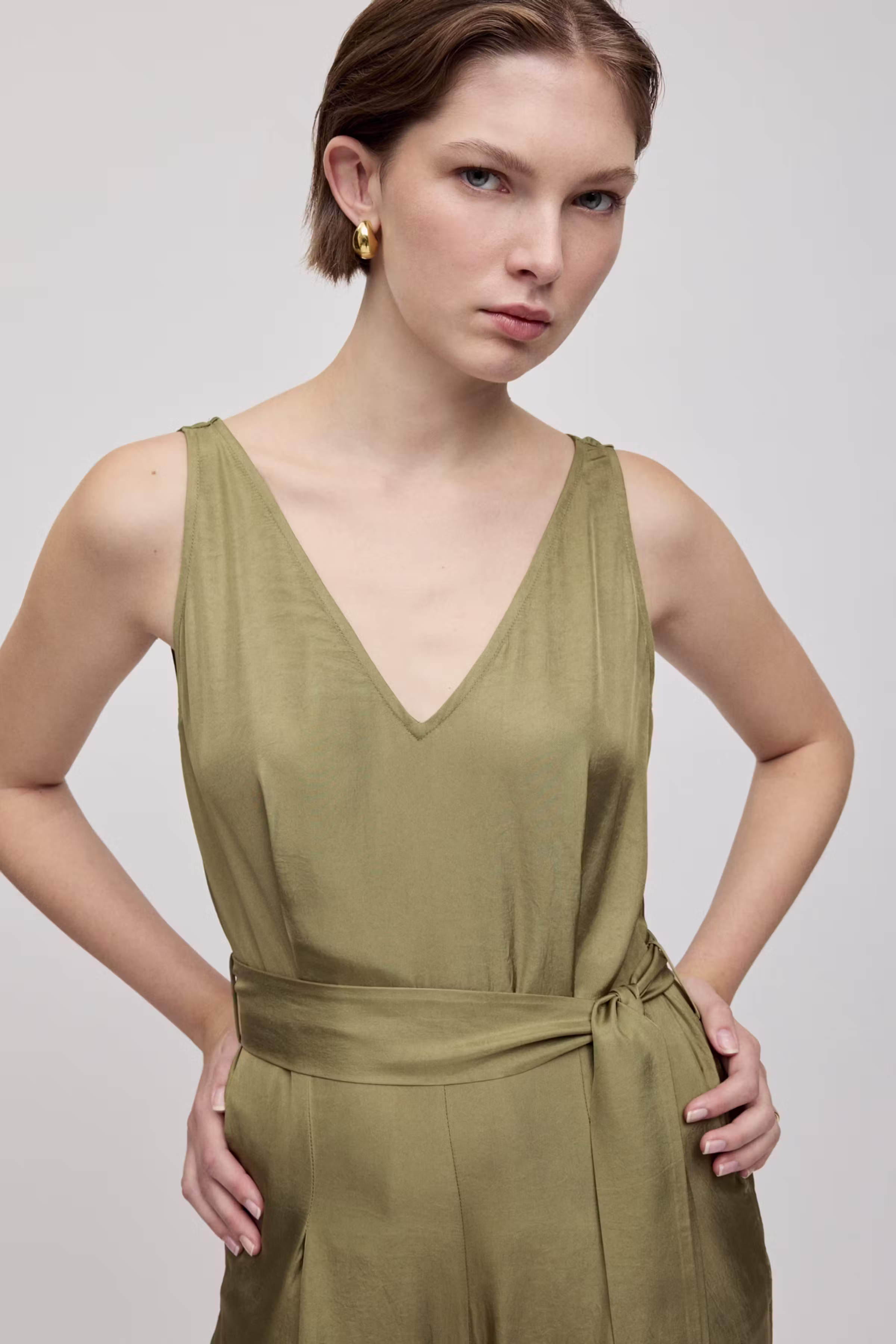 IOPatricia Jumpsuit LOOKBOOK FRONT 30600613-GR553