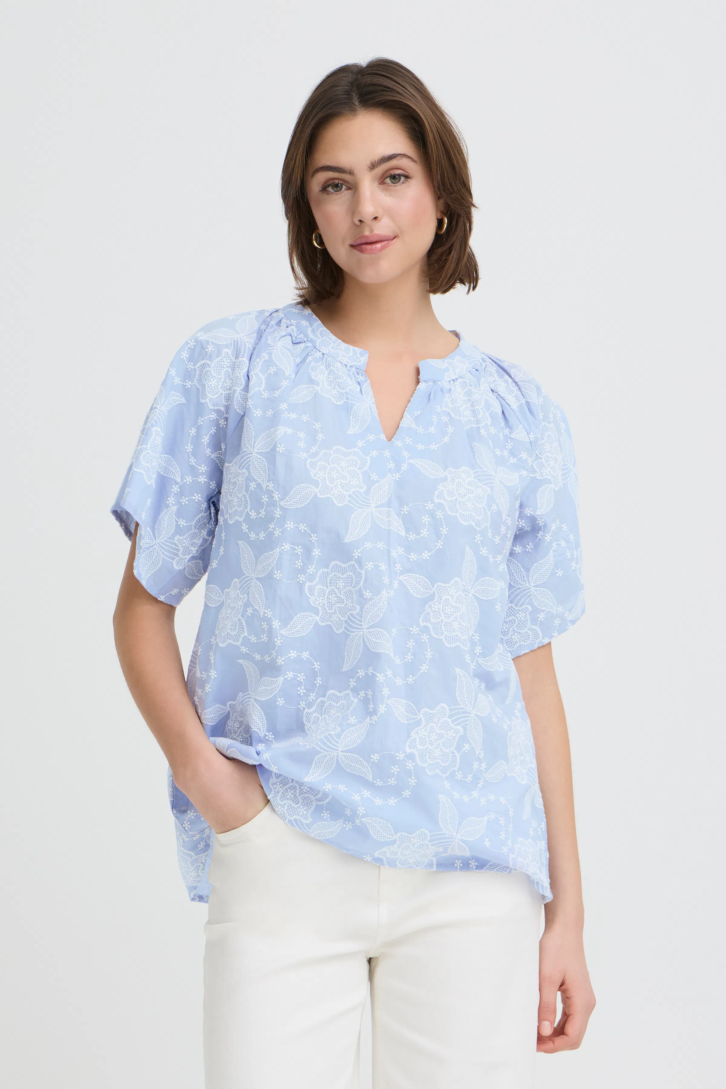 FRHAVI Bluse LOOKBOOK FRONT 20617703-900007054