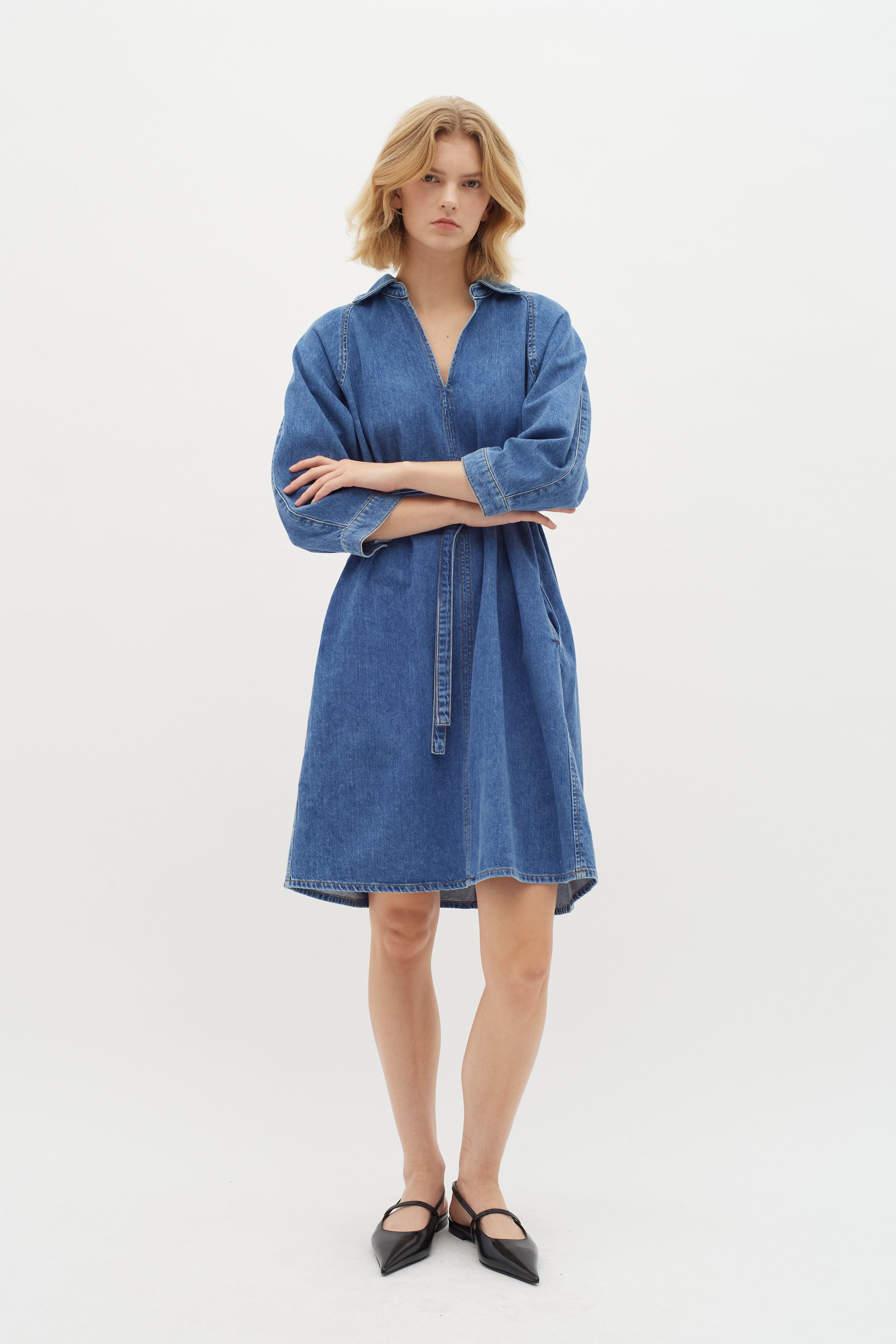 LivaIW Short Jurk LOOKBOOK FRONT 30109555-301979