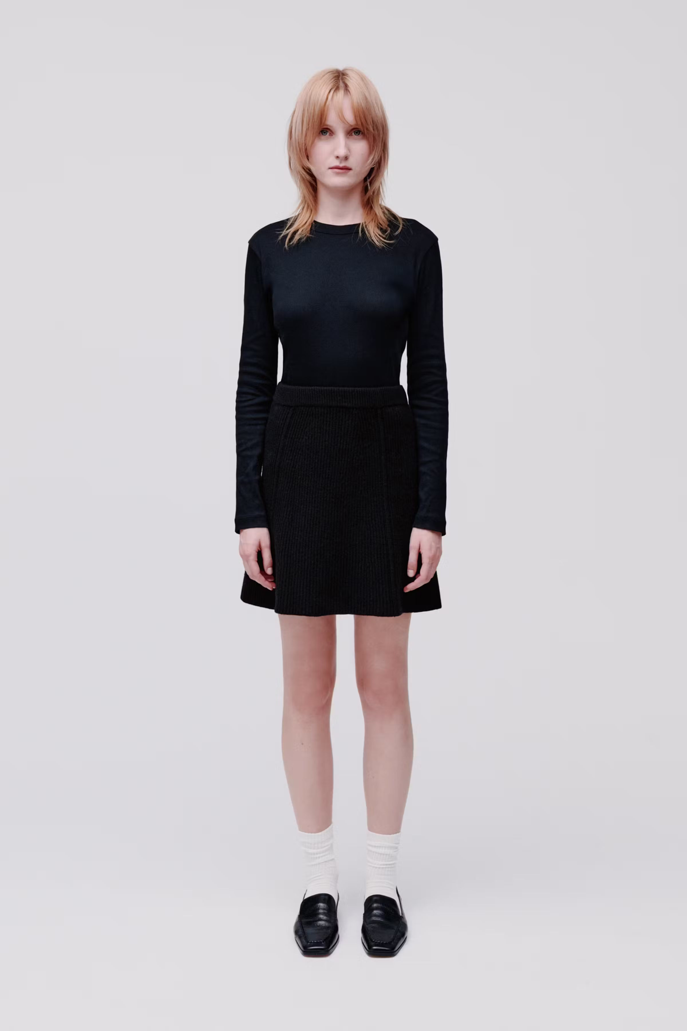 IOKEENA Skirt LOOKBOOK FRONT 30600601-BK999