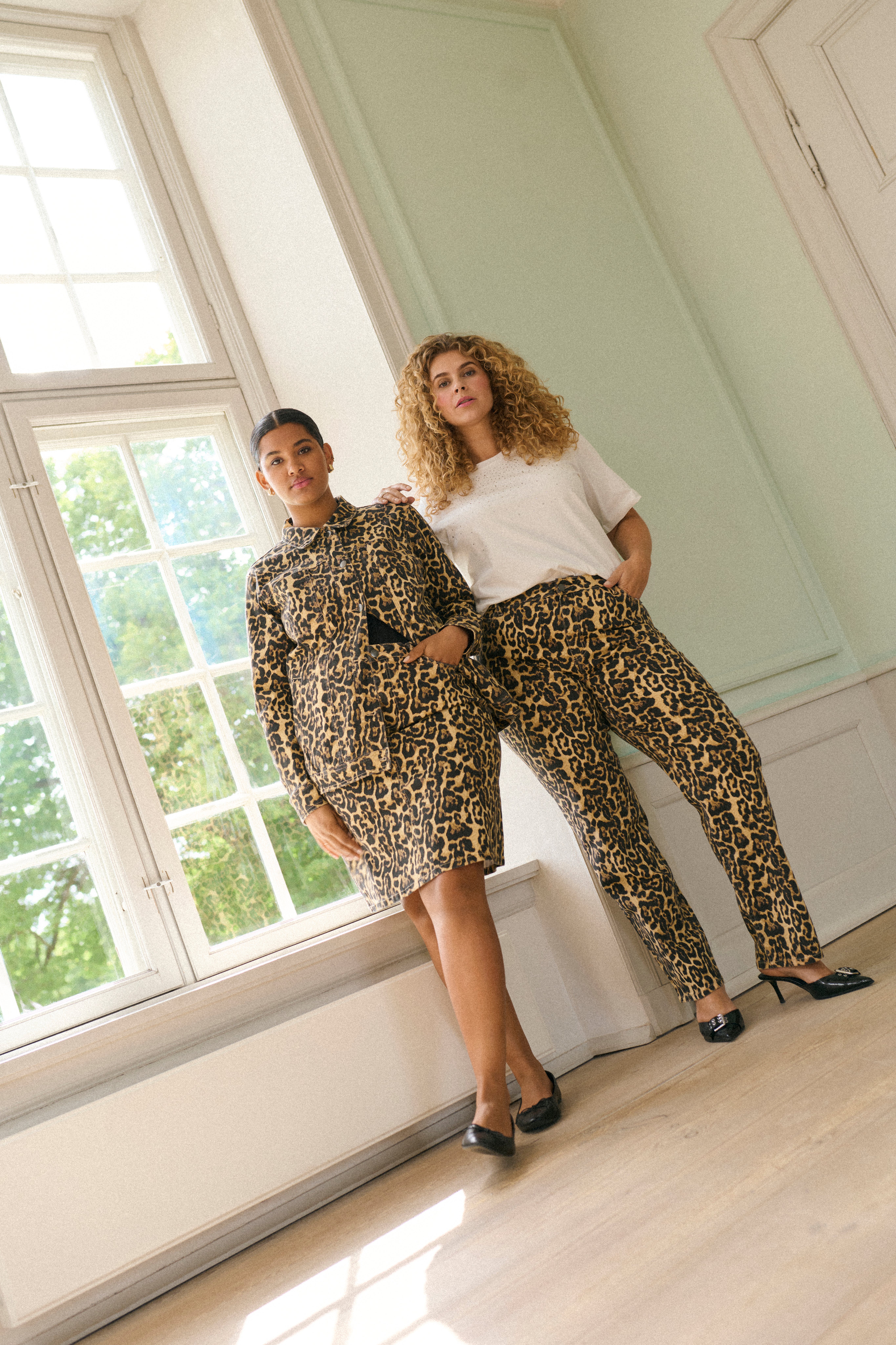 KCleonoma Leopard Skirt LOCATION NONE 10583078-107281