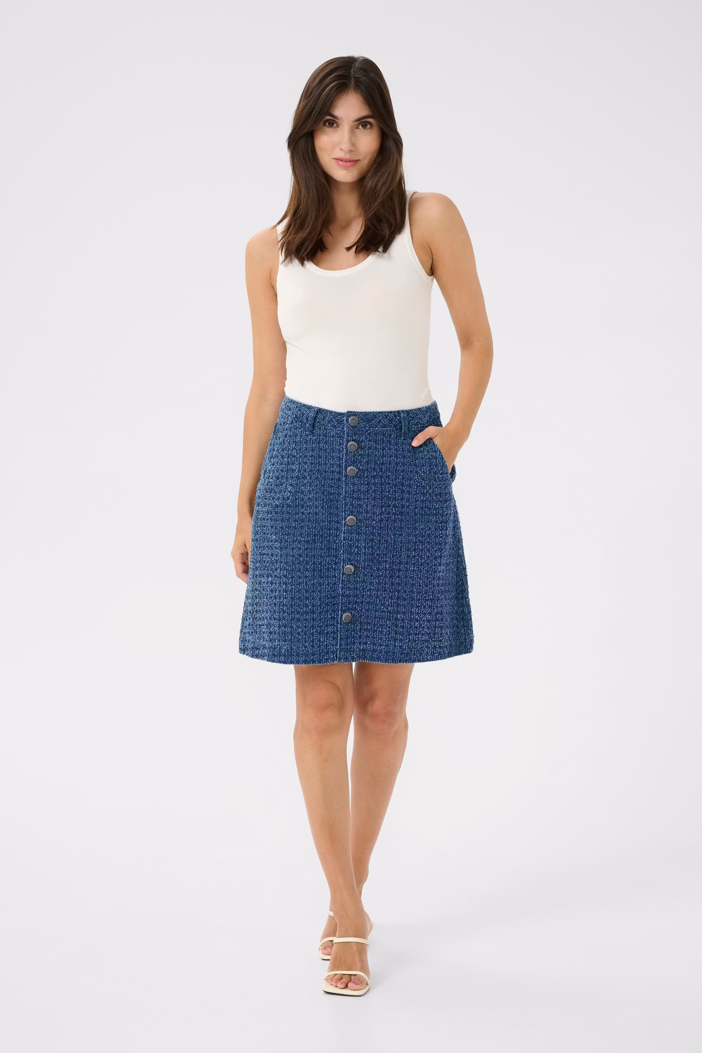 CUconstance Kjol LOOKBOOK FRONT 50111917-500029