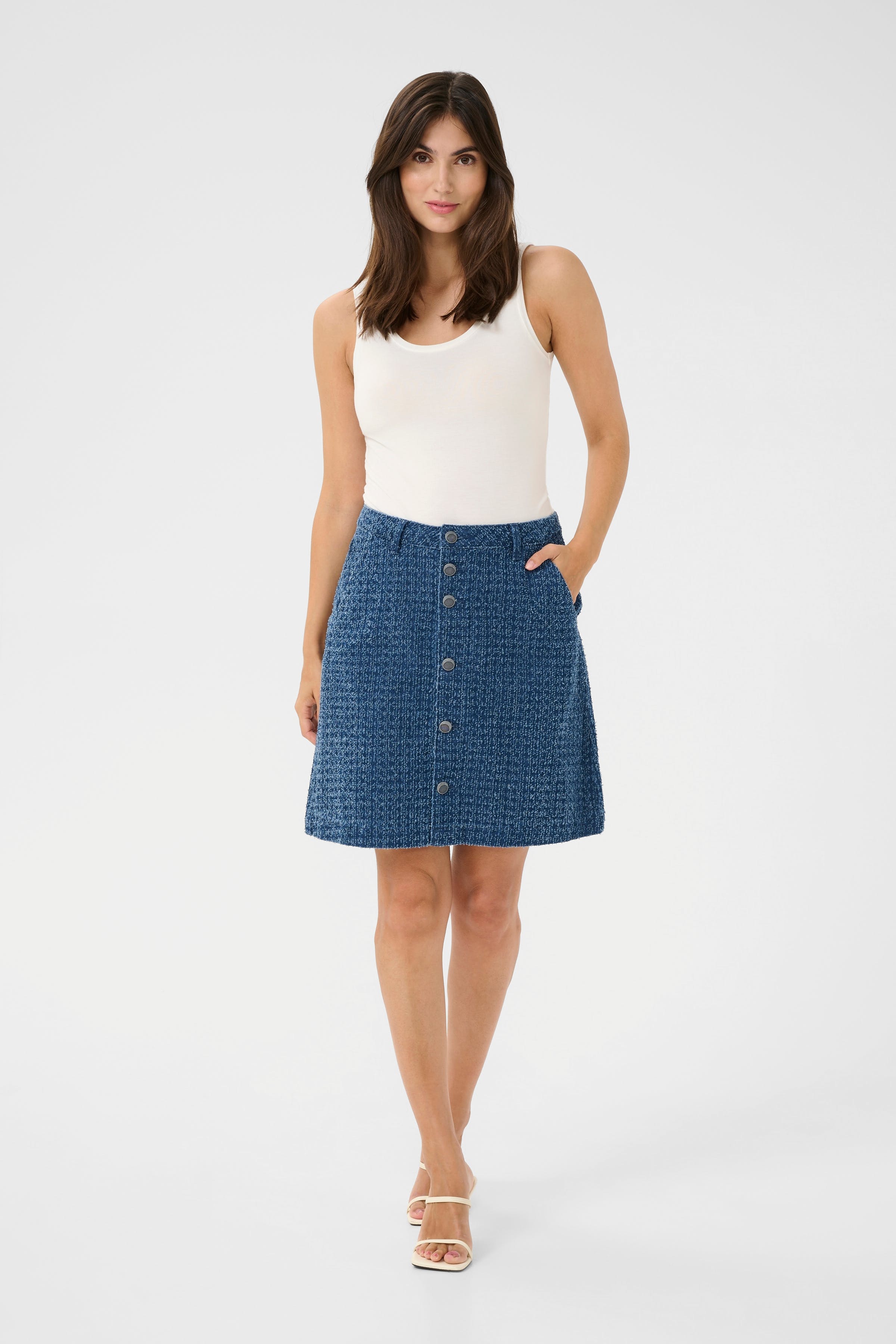 CUconstance Kjol LOOKBOOK FRONT 50111917-500029