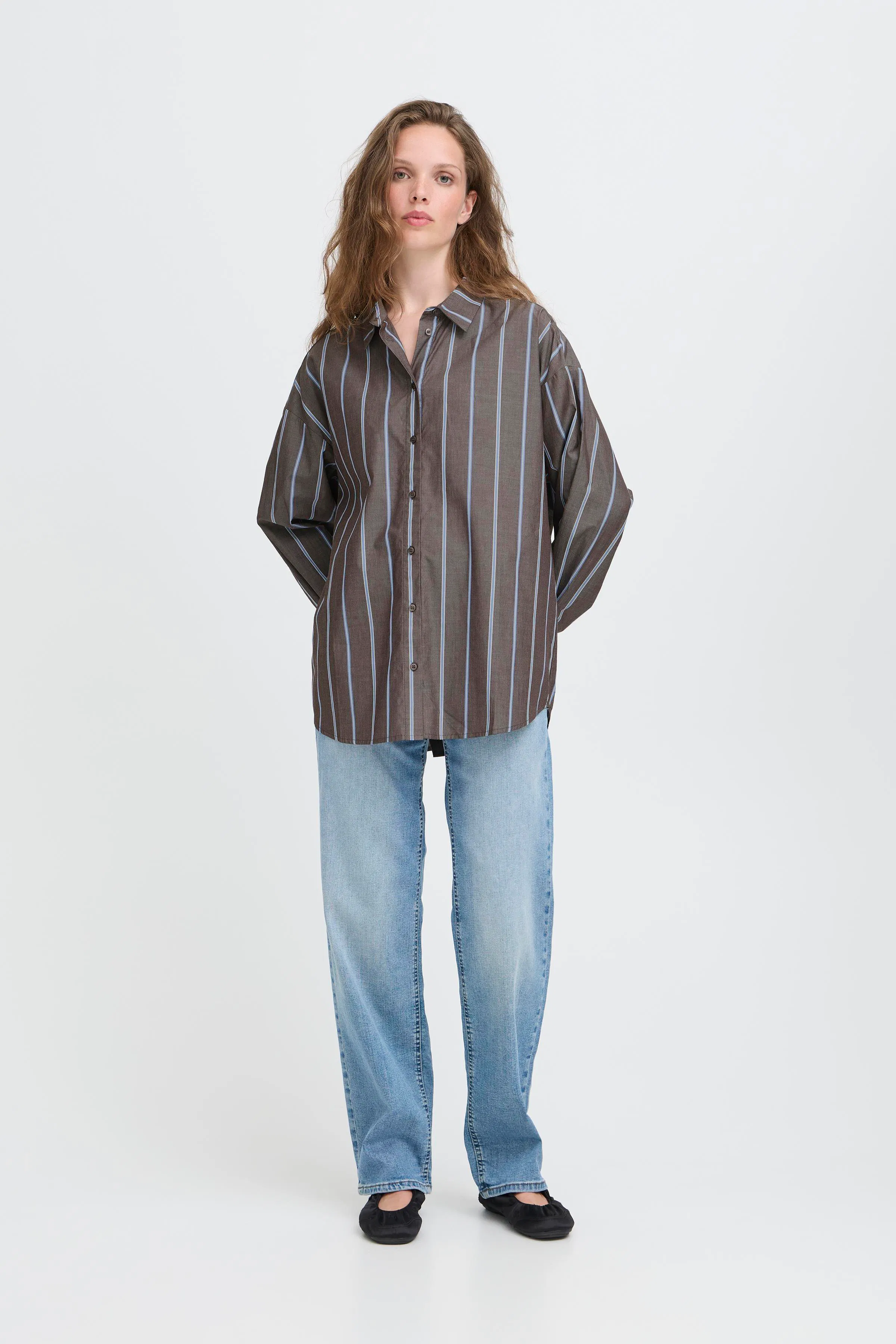IHSADIA Skjorte LOOKBOOK FRONT 20124410-900004576