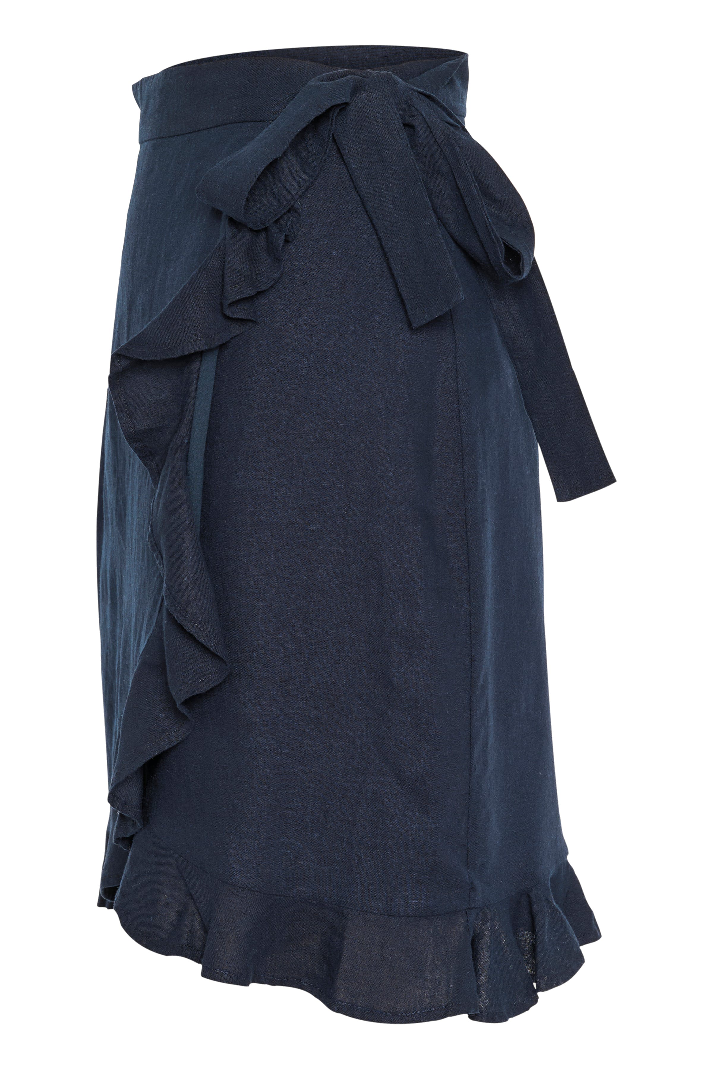 FaridaIW Linen Skirt PACK DETAIL 30110440-300005