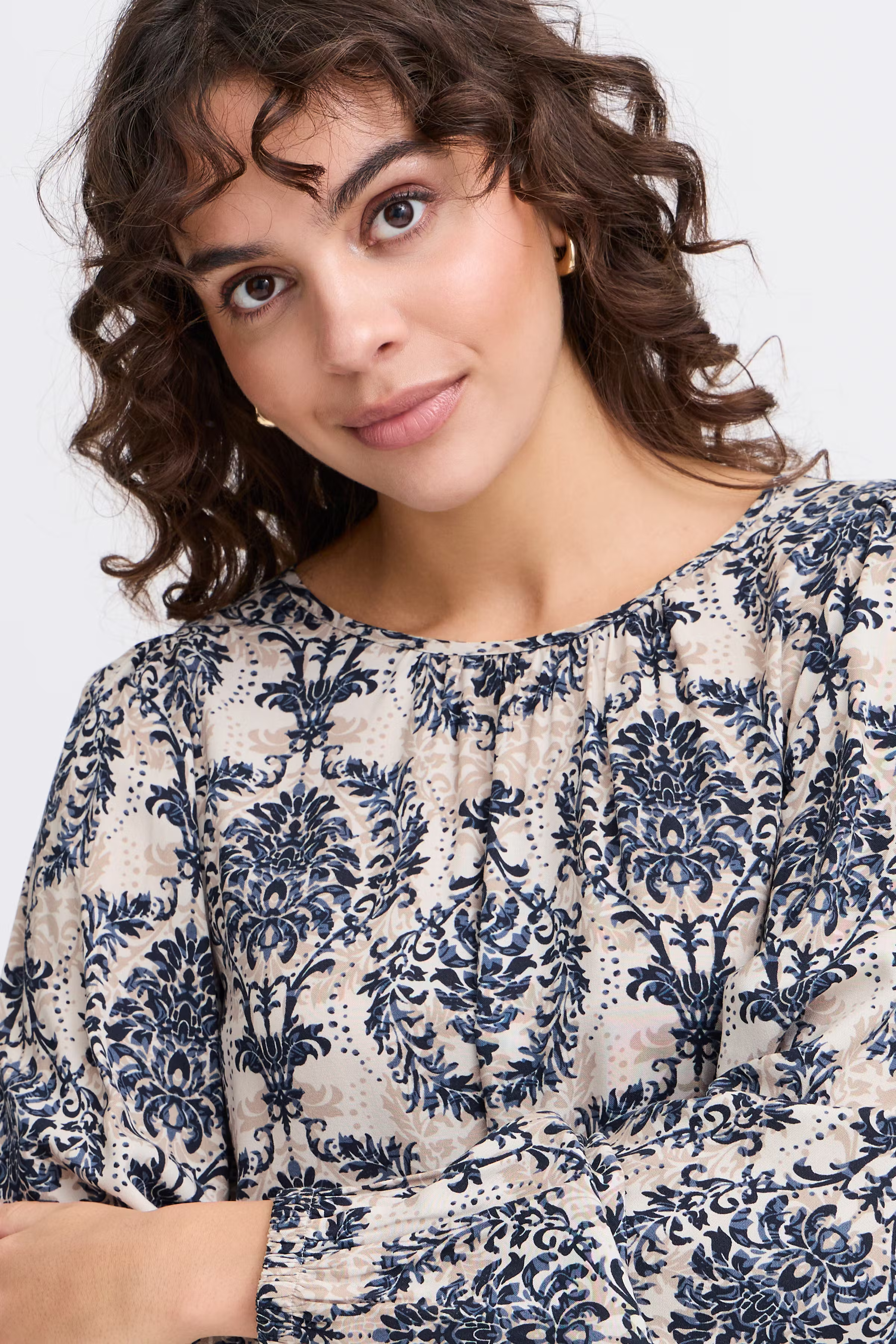 FRFLOWY Langermet bluse LOOKBOOK DETAIL 20615119-204124