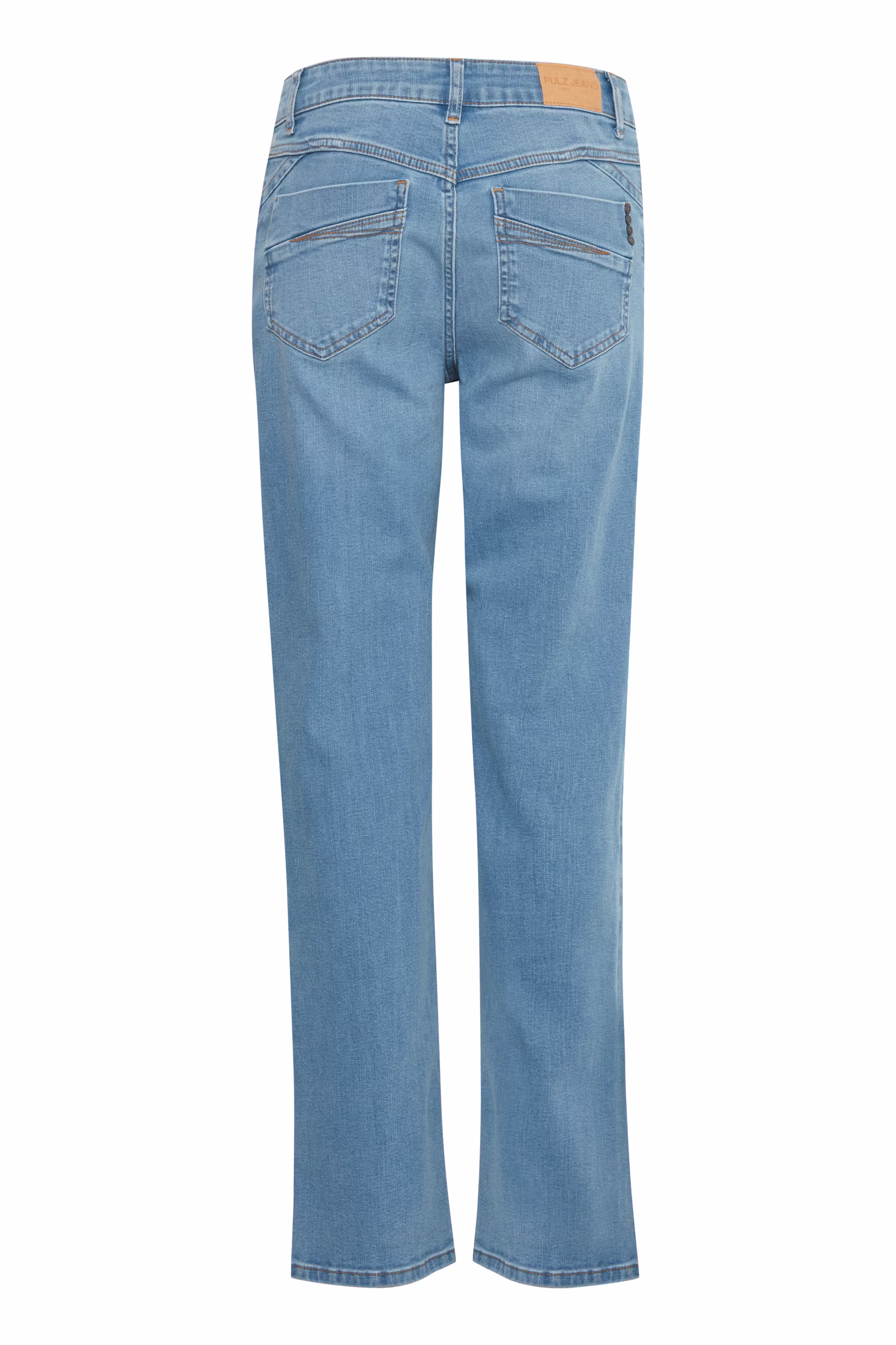 PZCARLA HW Jeans Straight Leg PACK BACK 50207829-200008