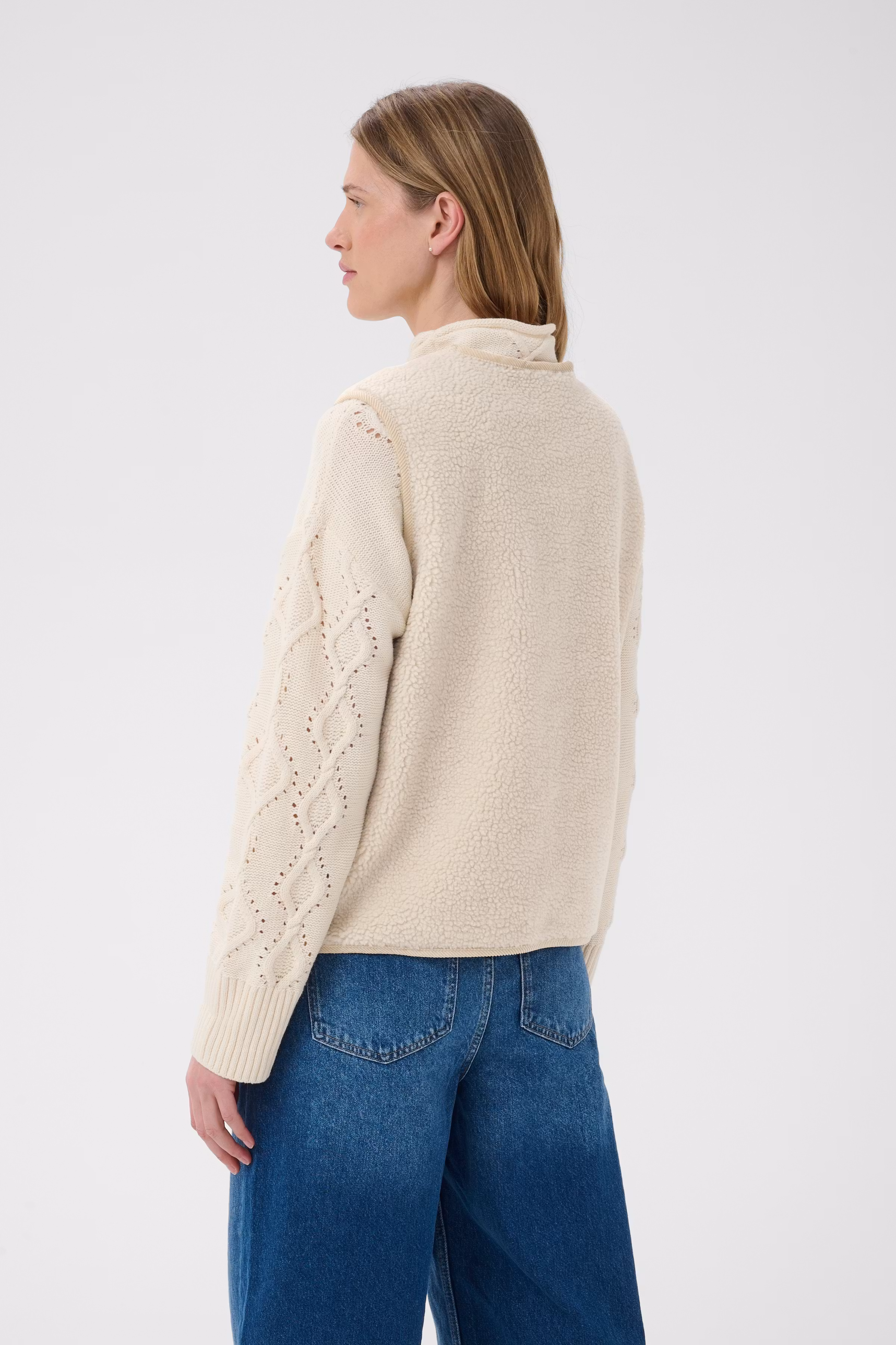 CameliePW Varm vest LOOKBOOK BACK 30310632-130401