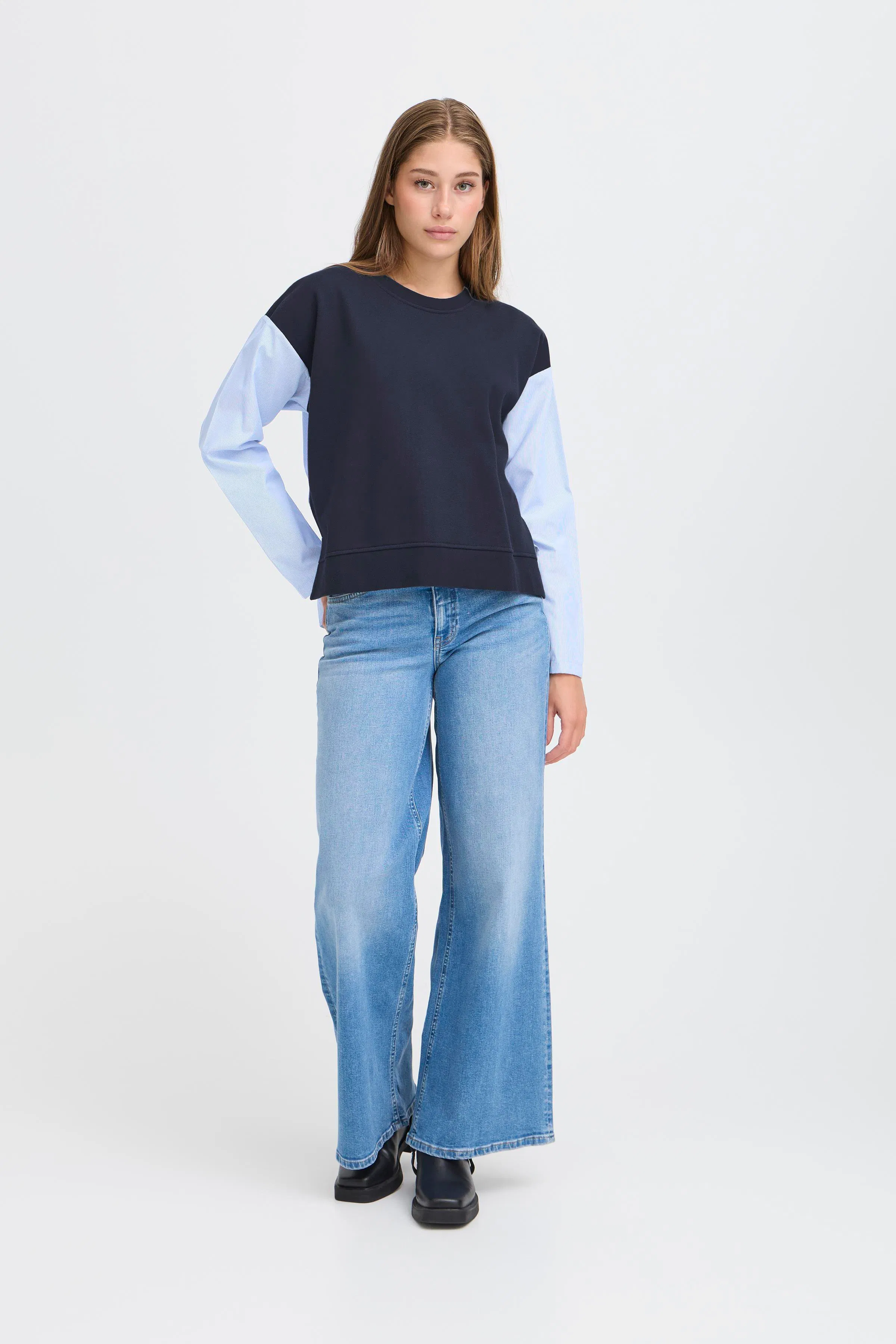 IHPALONA Sweatshirt LOOKBOOK FRONT 20124654-194010