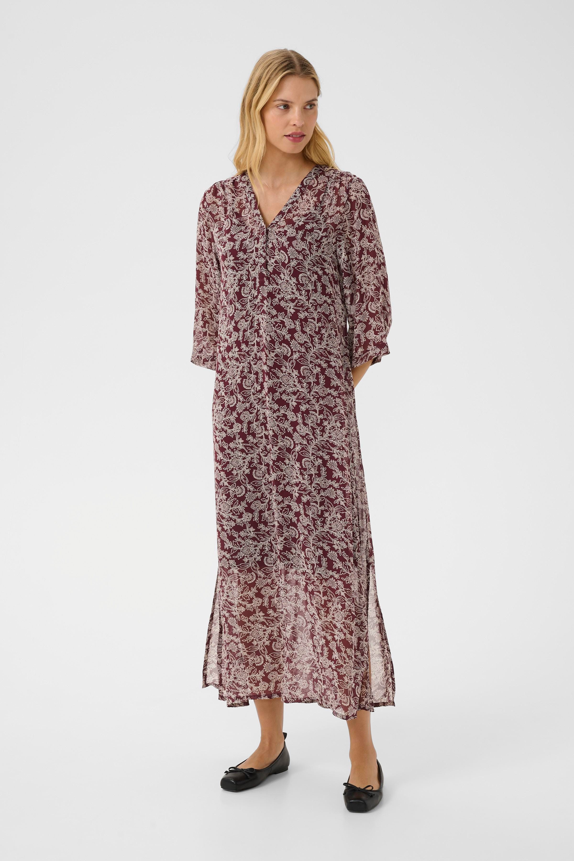 BeritPW Langes Kleid LOOKBOOK FRONT 30307831-304008