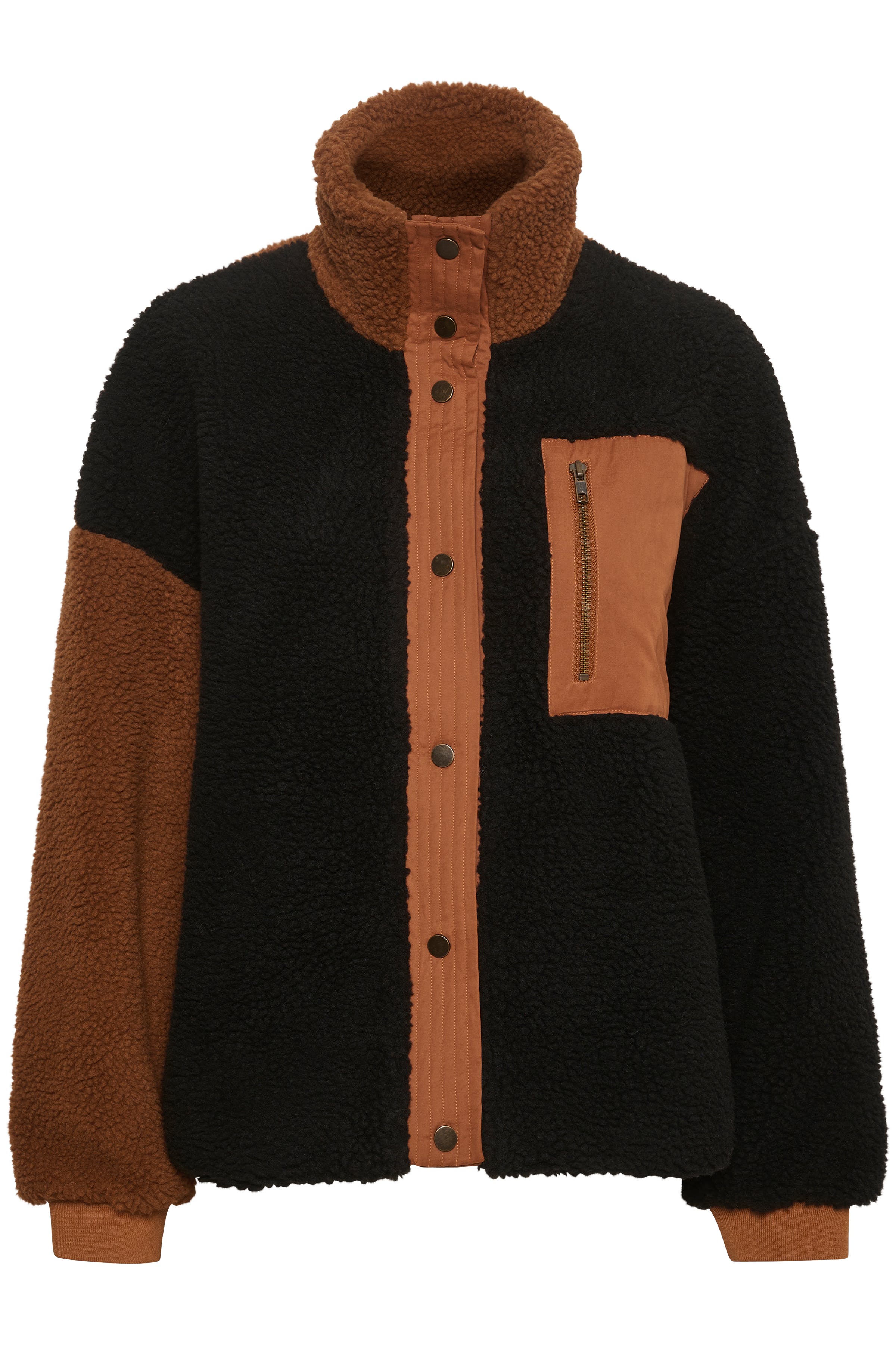 CUtally Teddy fleece jacket PACK FRONT 50109006-190515