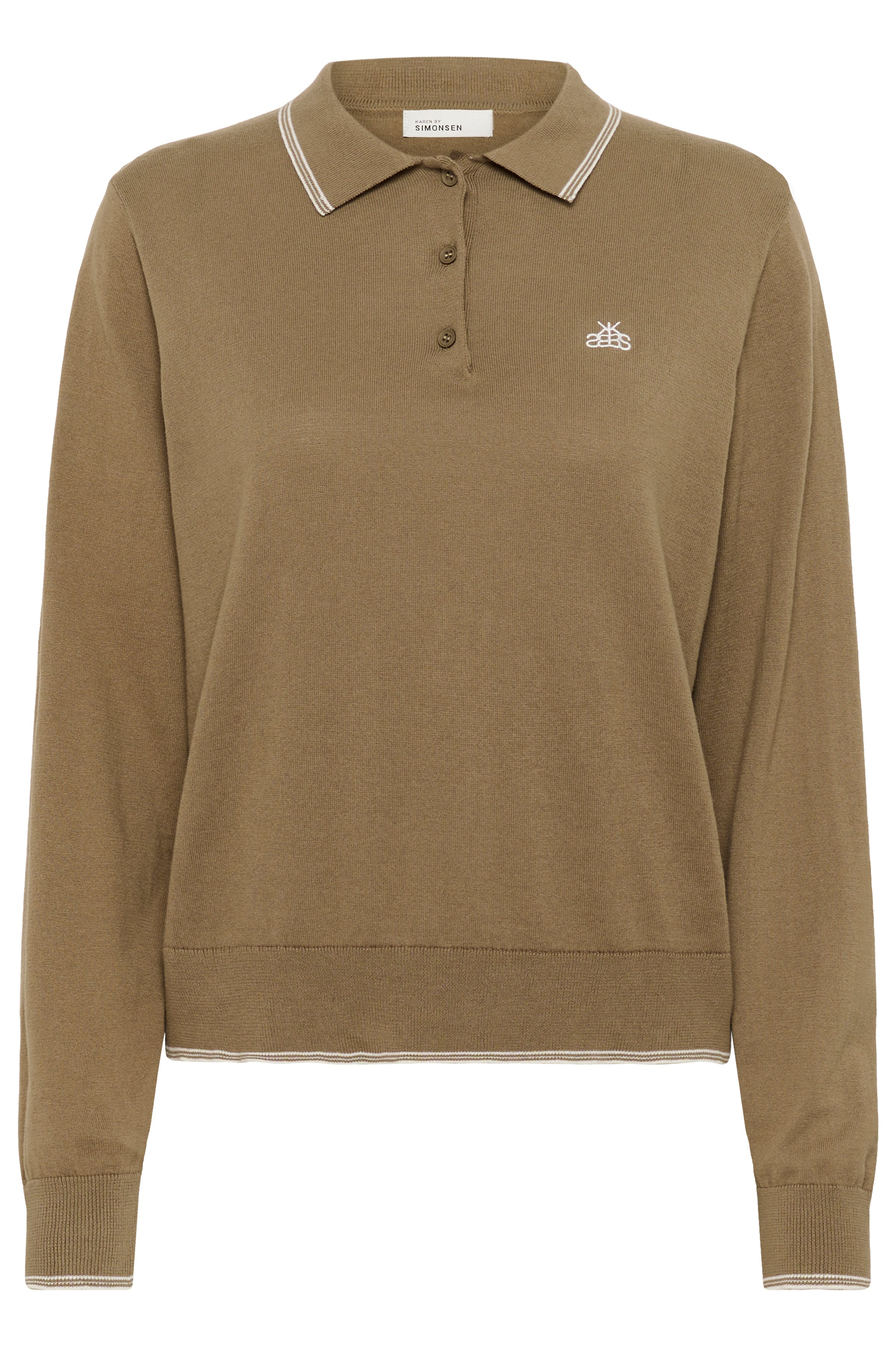 KBZabrina Poloskjorte i strikk PACK FRONT 10105682-181017