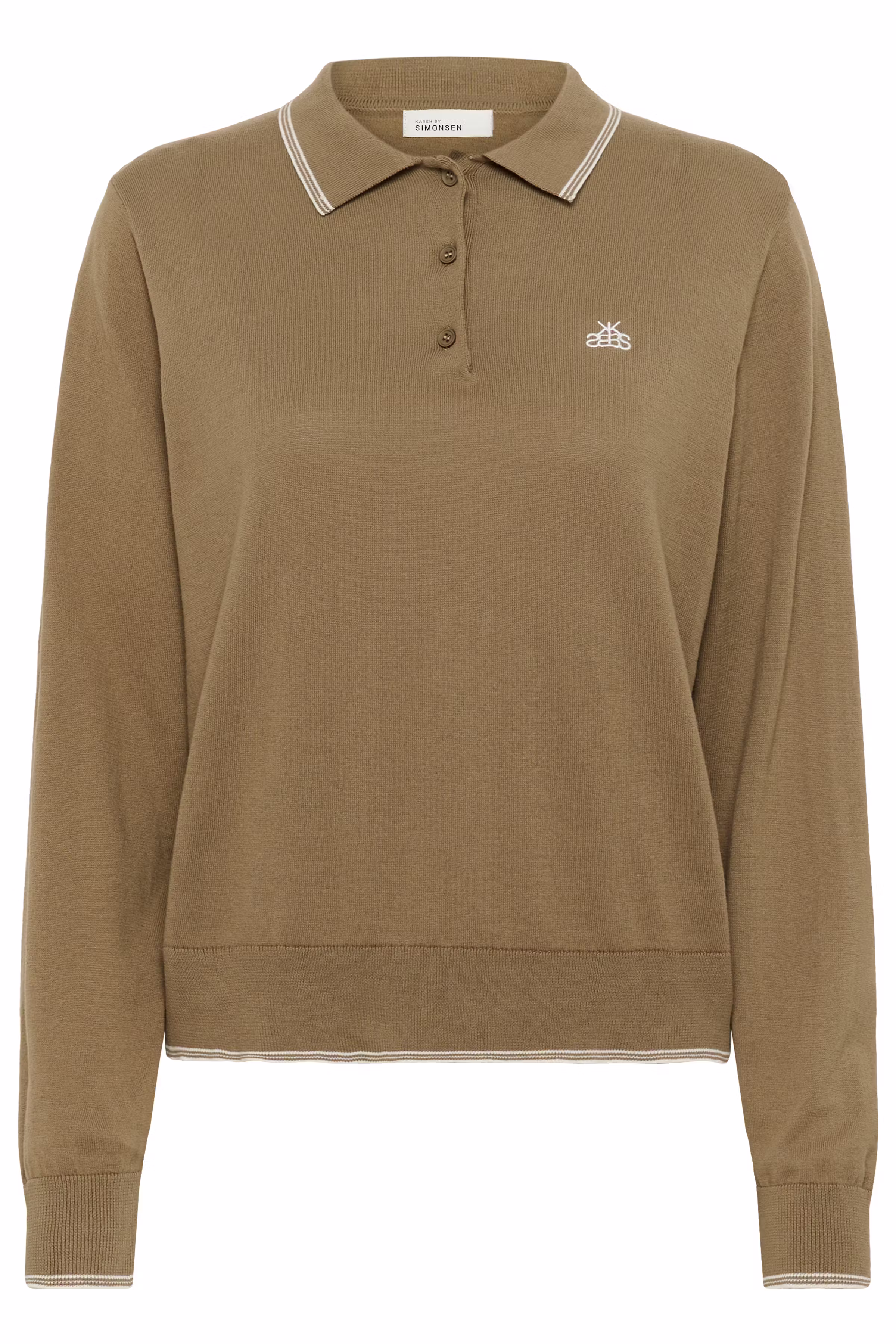 KBZabrina Poloskjorte i strikk PACK FRONT 10105682-181017