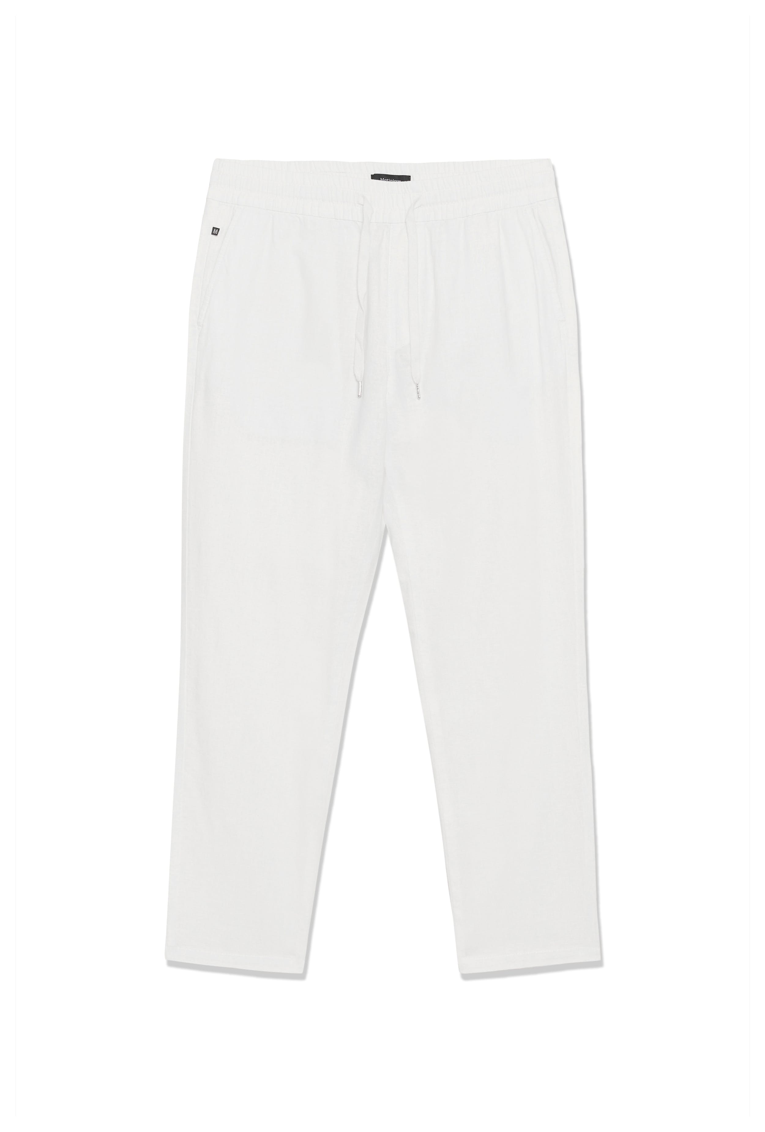 MAbarton linen trousers PACK FRONT 30206031-114201