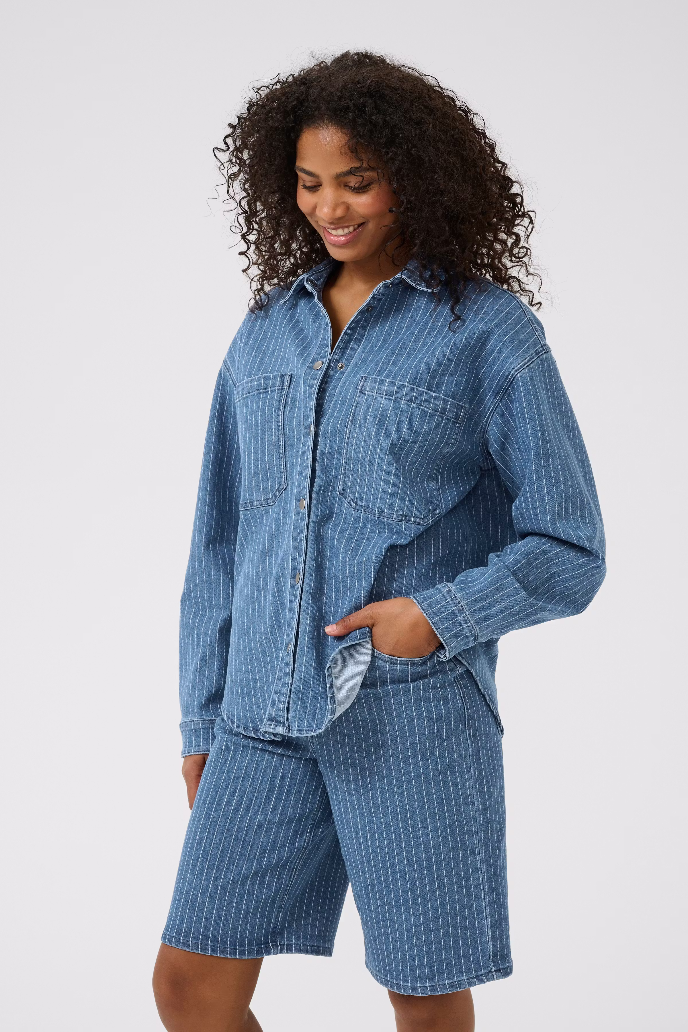 KAreece Denim Shirt LOOKBOOK FRONT 10552457-108347