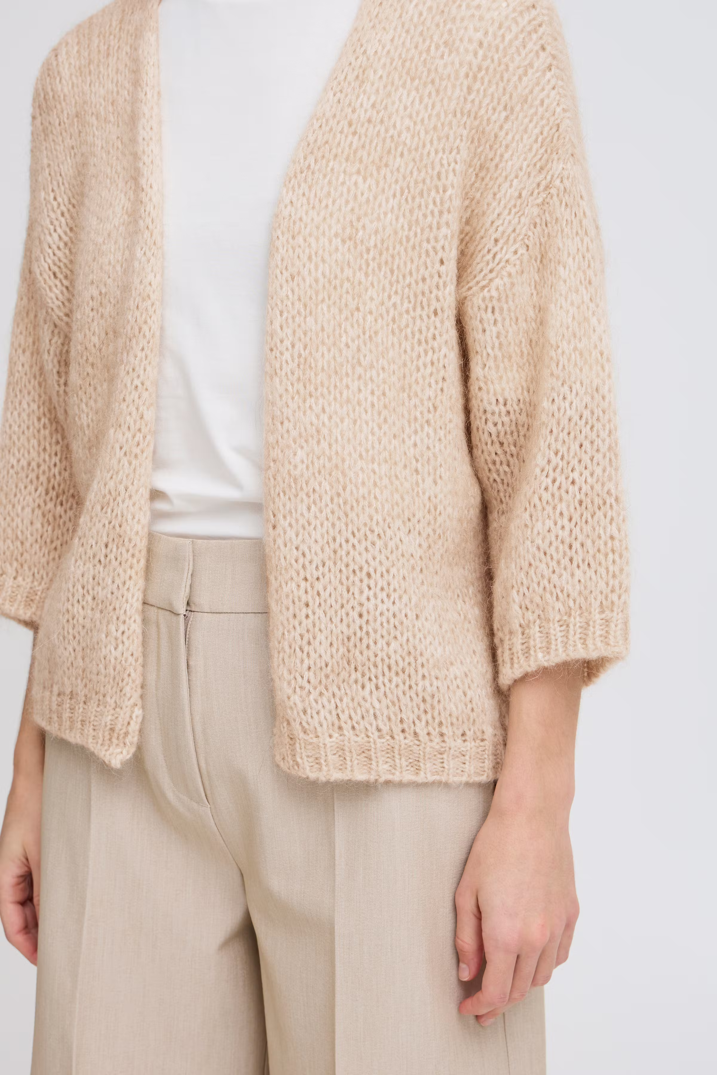 BYNONAX Strikket cardigan LOOKBOOK DETAIL 20816622-1513041