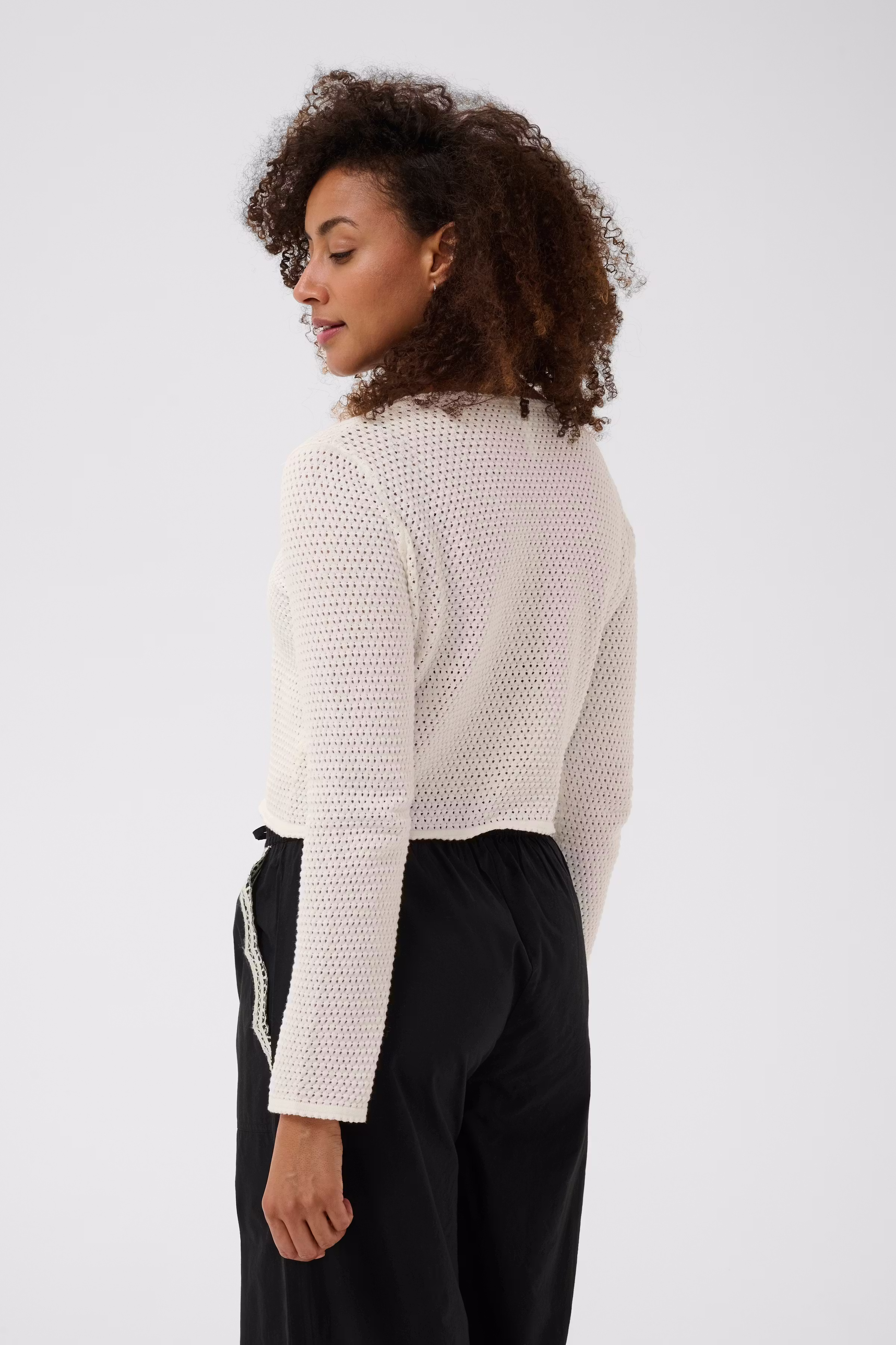 RosefinaPW Cardigan LOOKBOOK BACK 30310648-110701