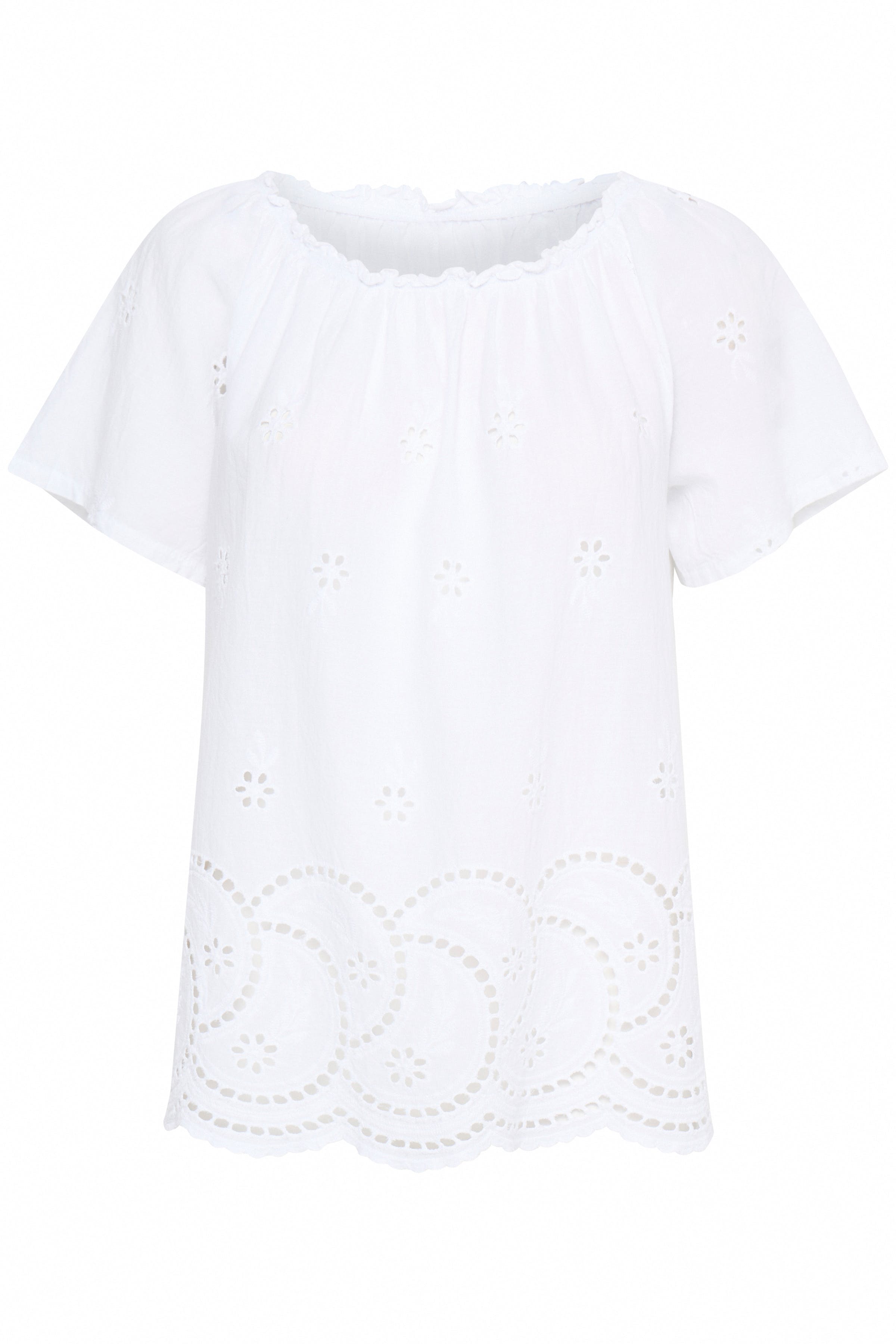 Kortermet bluse PACK FRONT 22100598-110602