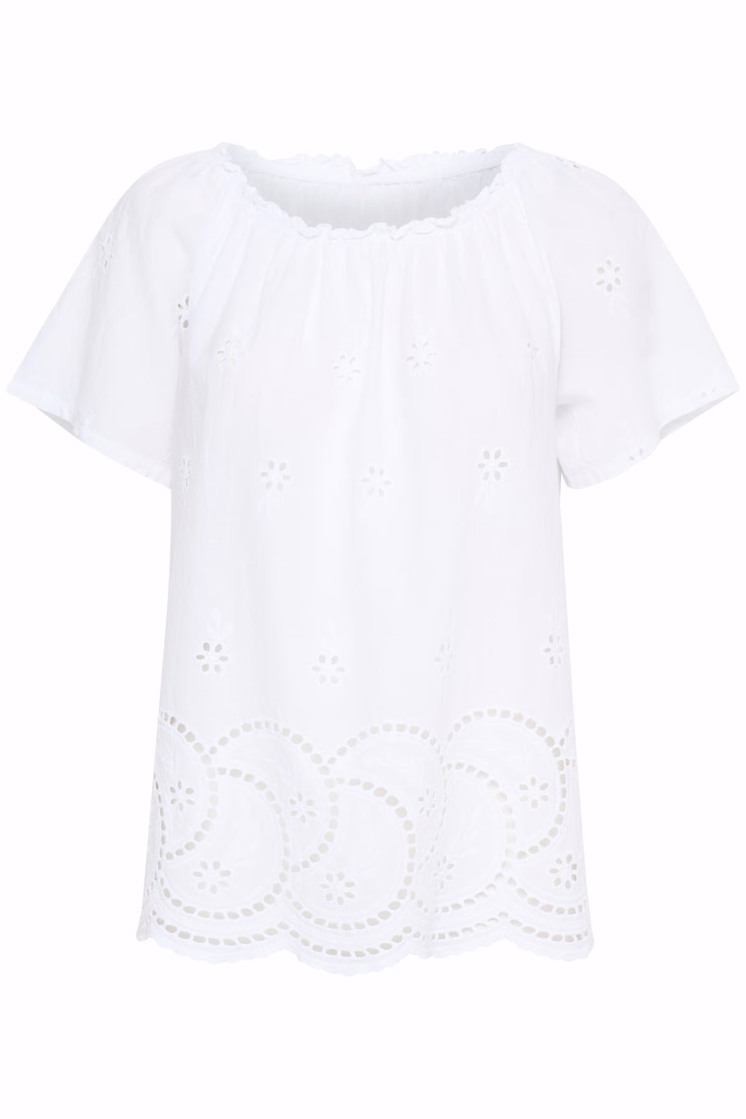 Kortermet bluse PACK FRONT 22100598-110602