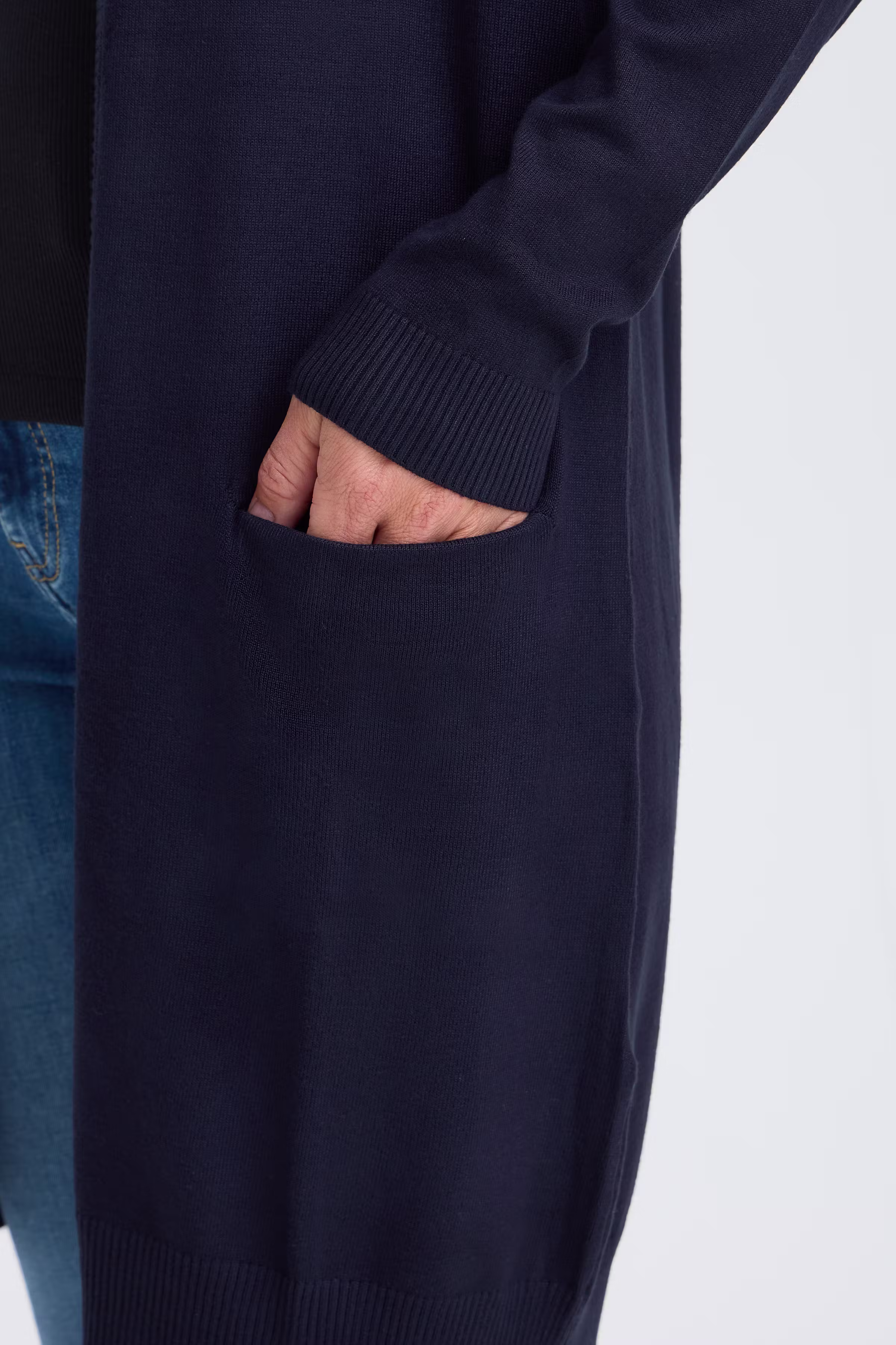 PzSara Long Cardigan LOOKBOOK DETAIL 50203258-5000470