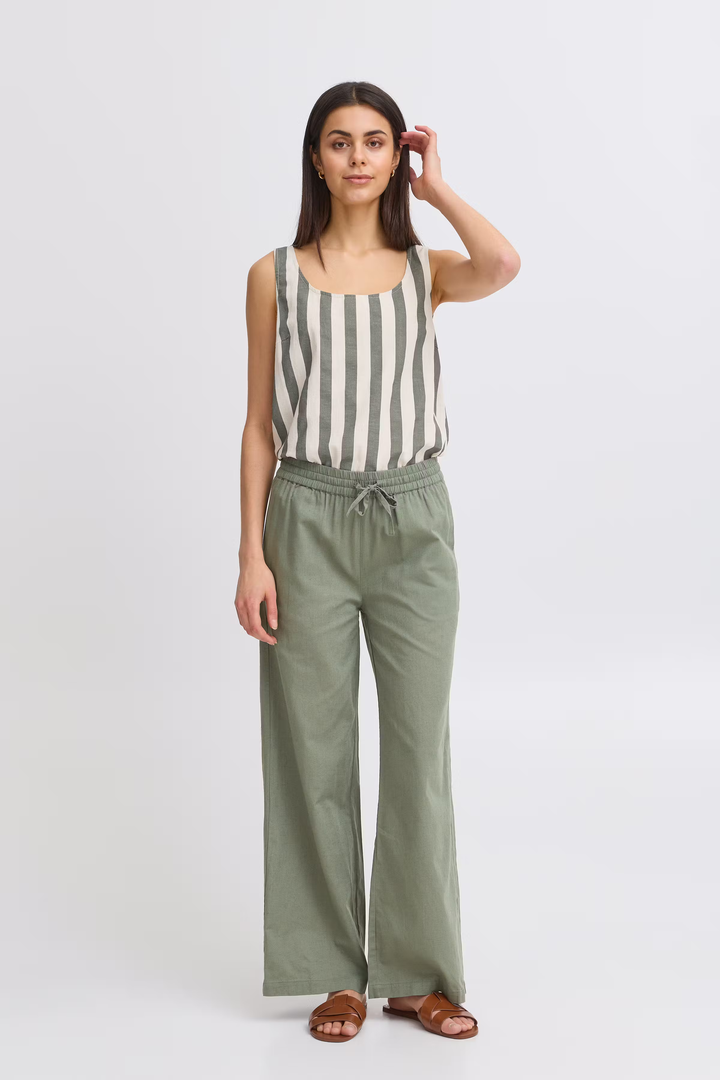 FRMADDIE Bukser LOOKBOOK FRONT 20614576-185806