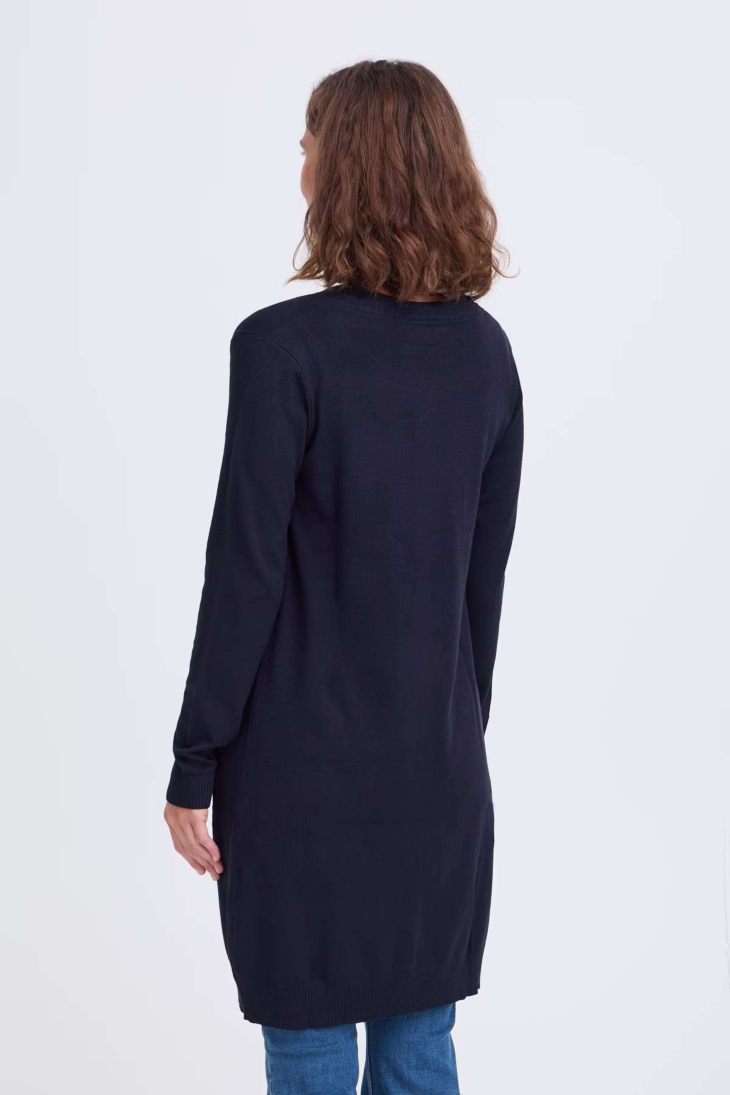 PzSara Long Cardigan LOOKBOOK BACK 50203258-5000470