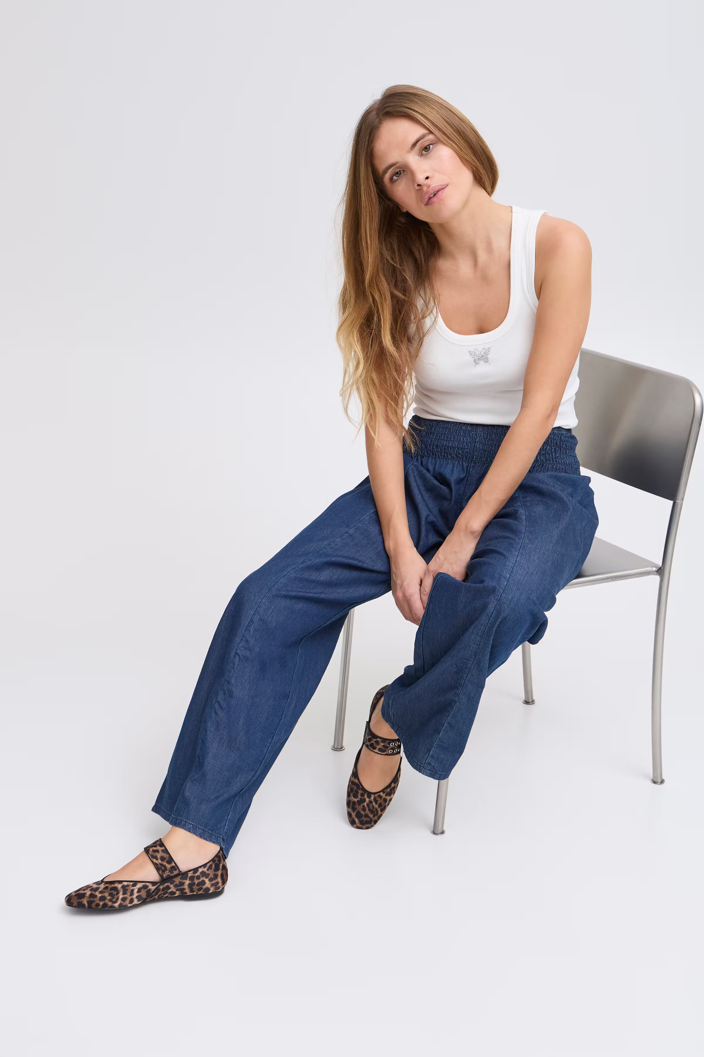 PZJILL Straight Bukser LOOKBOOK DETAIL 50209228-200002