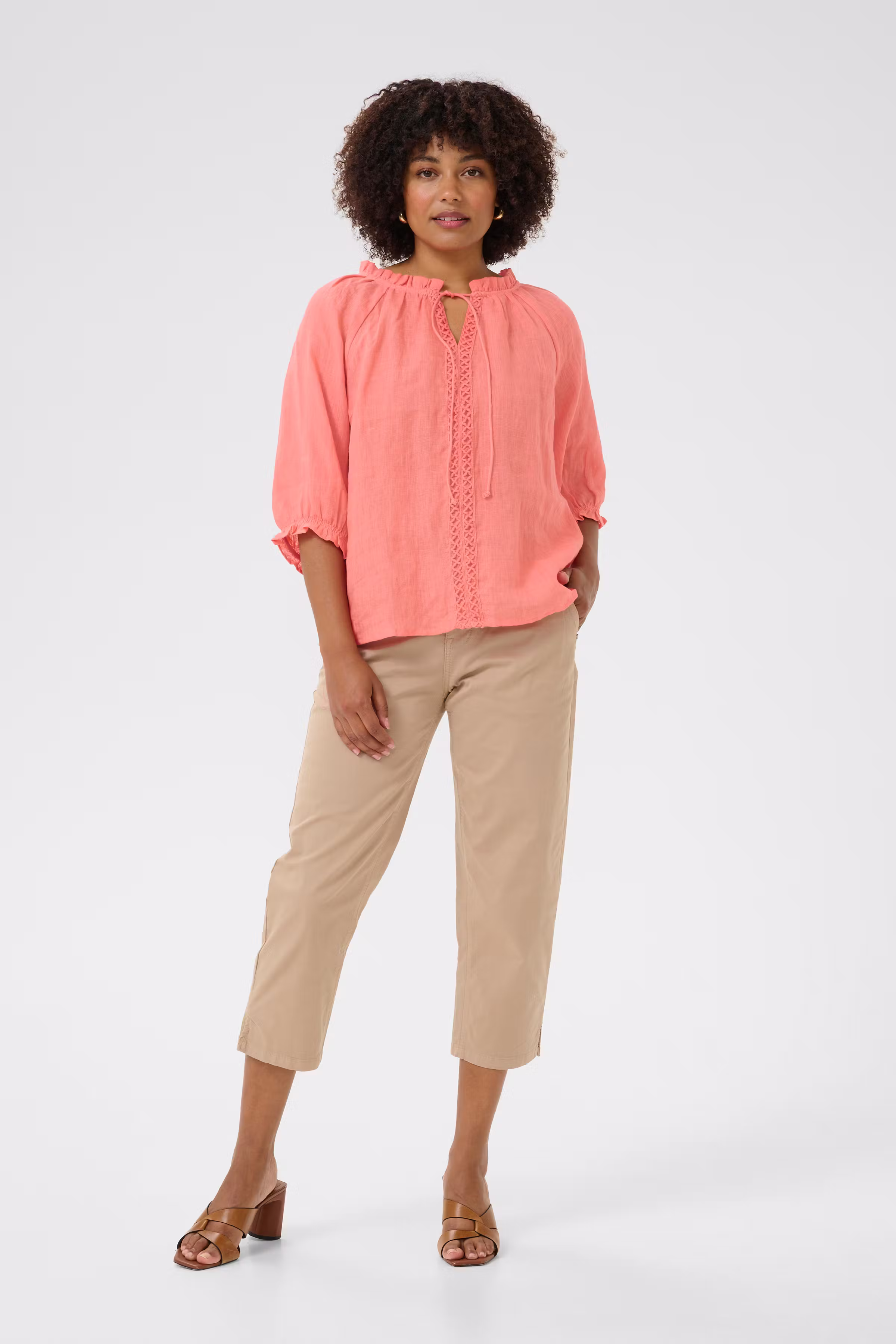 CRBellis Linen blouse LOOKBOOK FRONT 10613469-171643