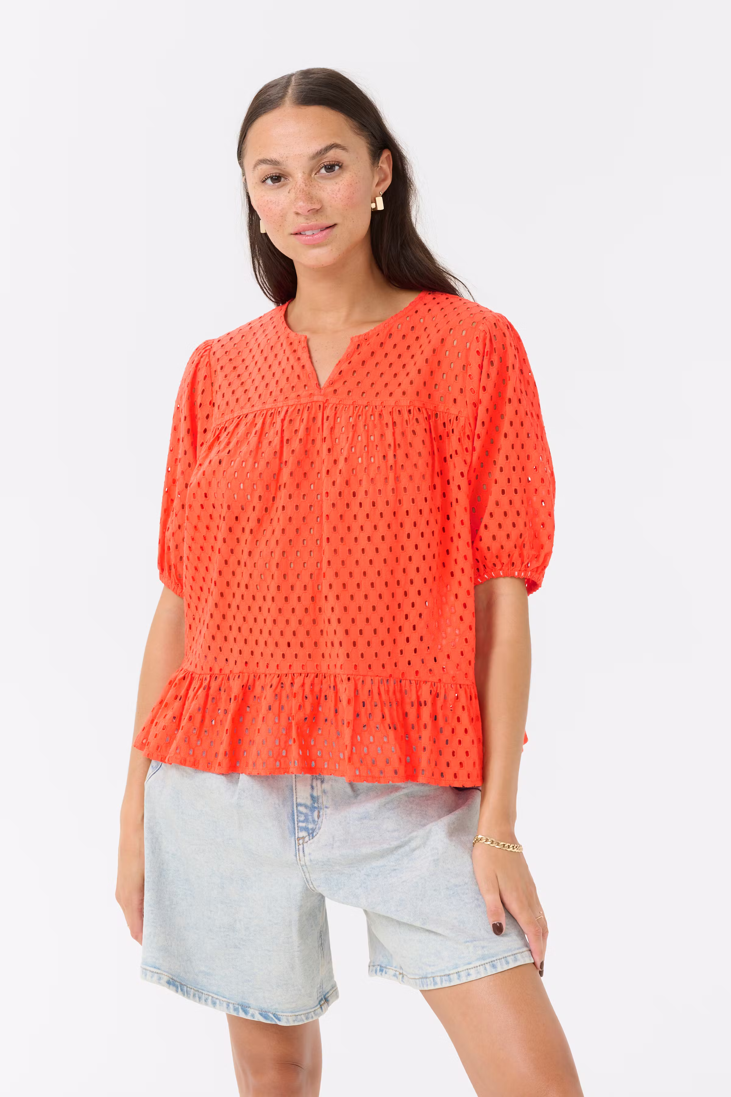 KArumba Bluse LOOKBOOK FRONT 10509892-171558