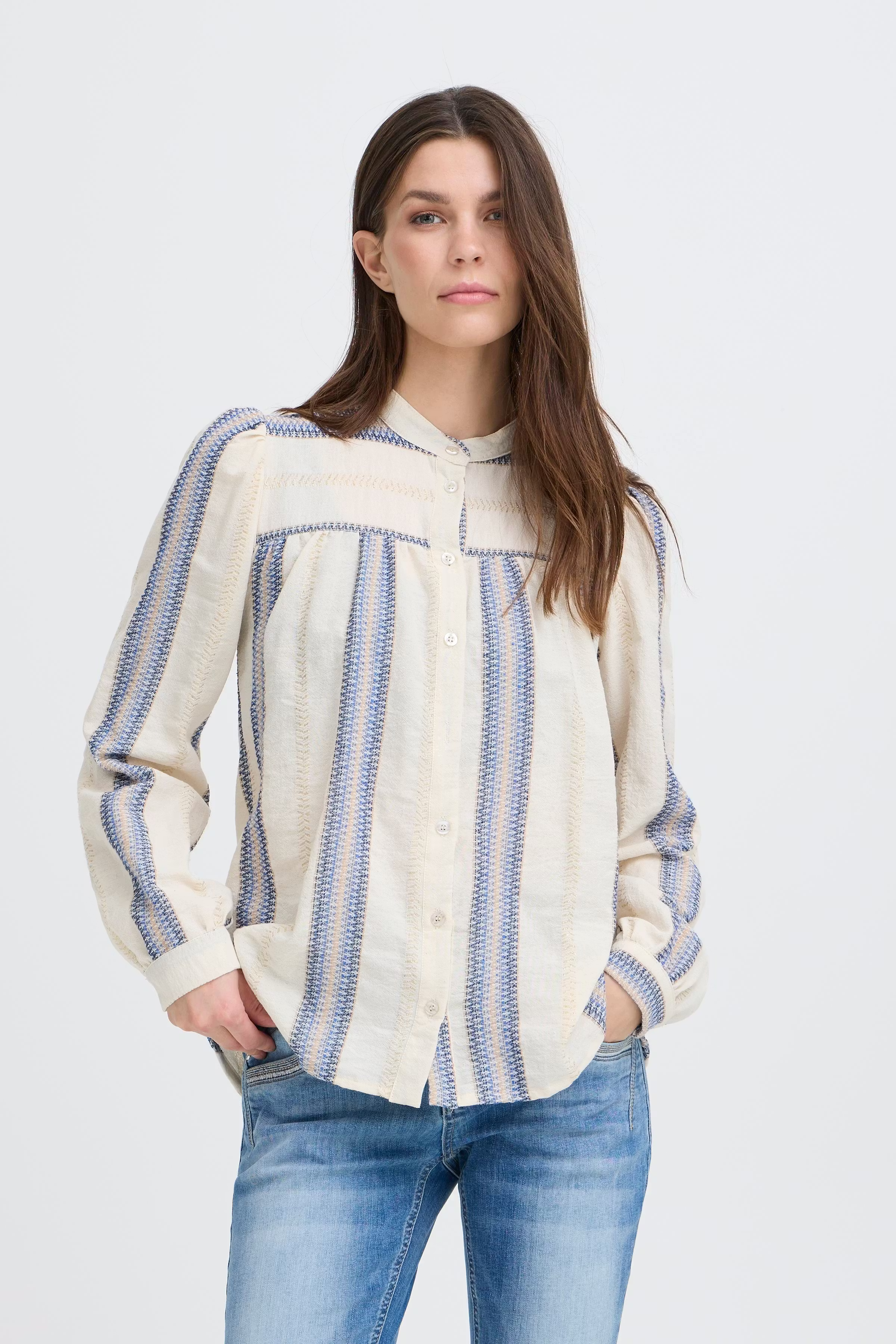 PZADOLA Skjorte LOOKBOOK FRONT 50210392-900006025