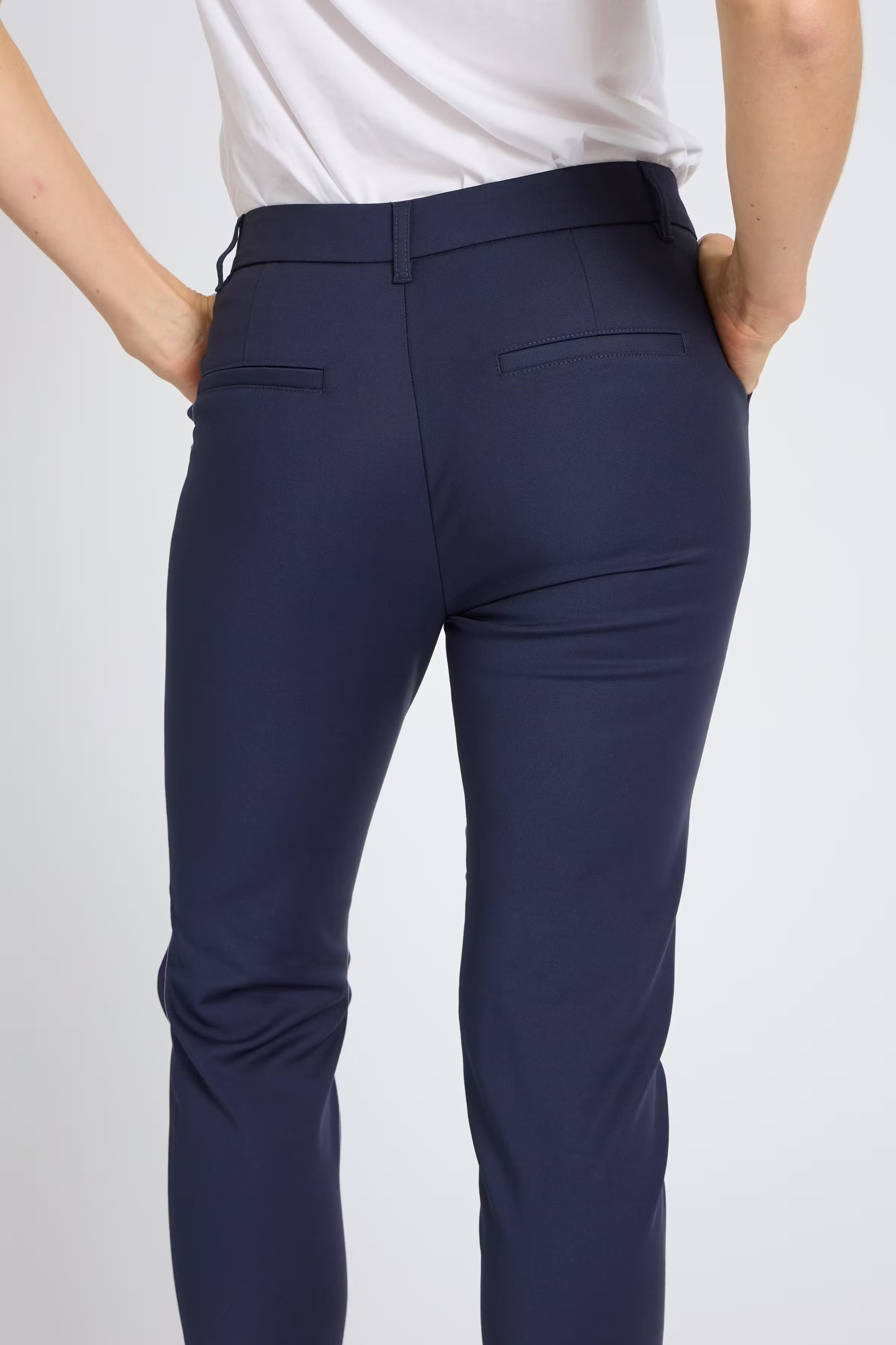 PZBINDY High Waist, Ankle Skinny Leg Broek LOCATION NONE 50210331-194020