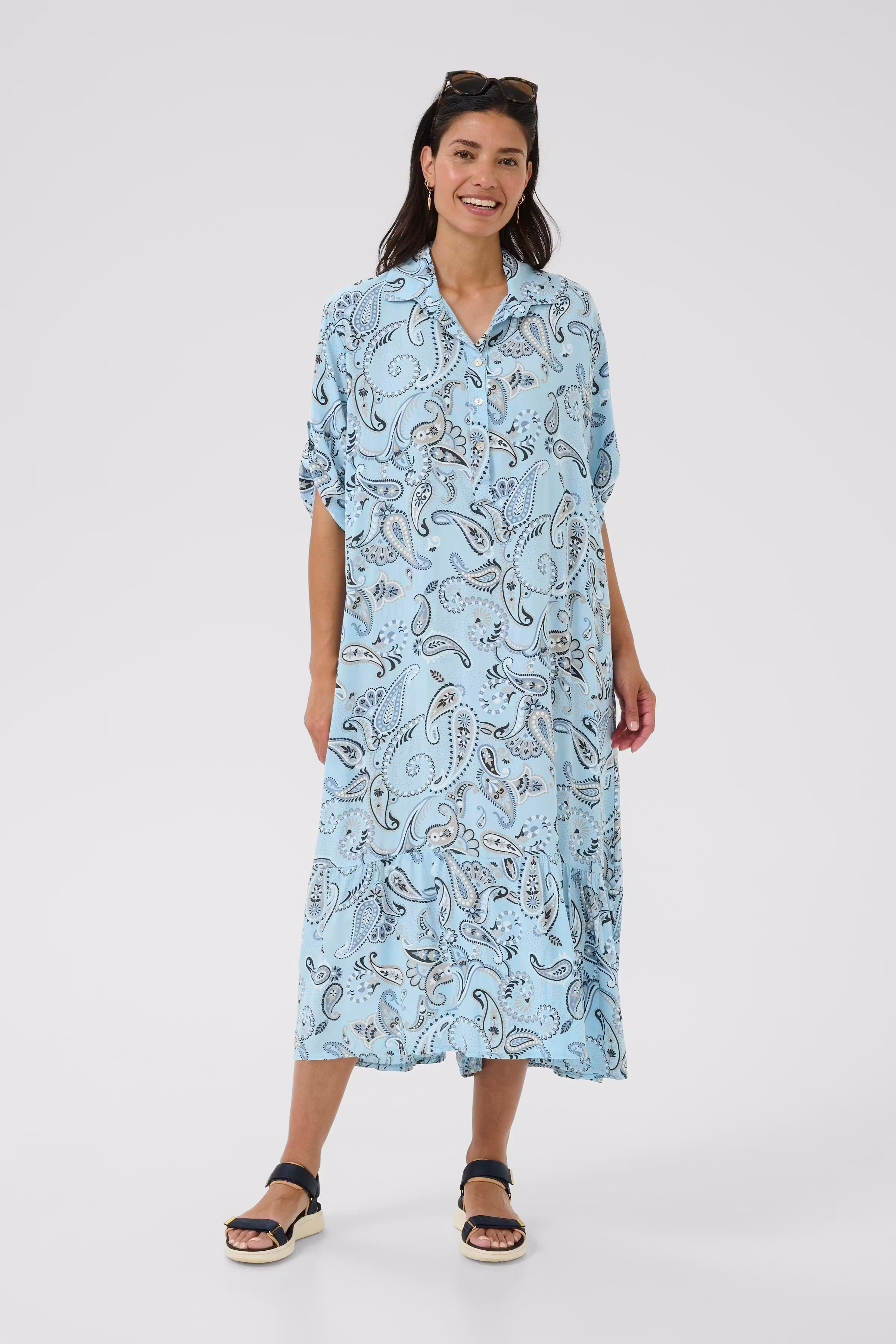 BPkiara Kjole LOOKBOOK FRONT 40103557-400765