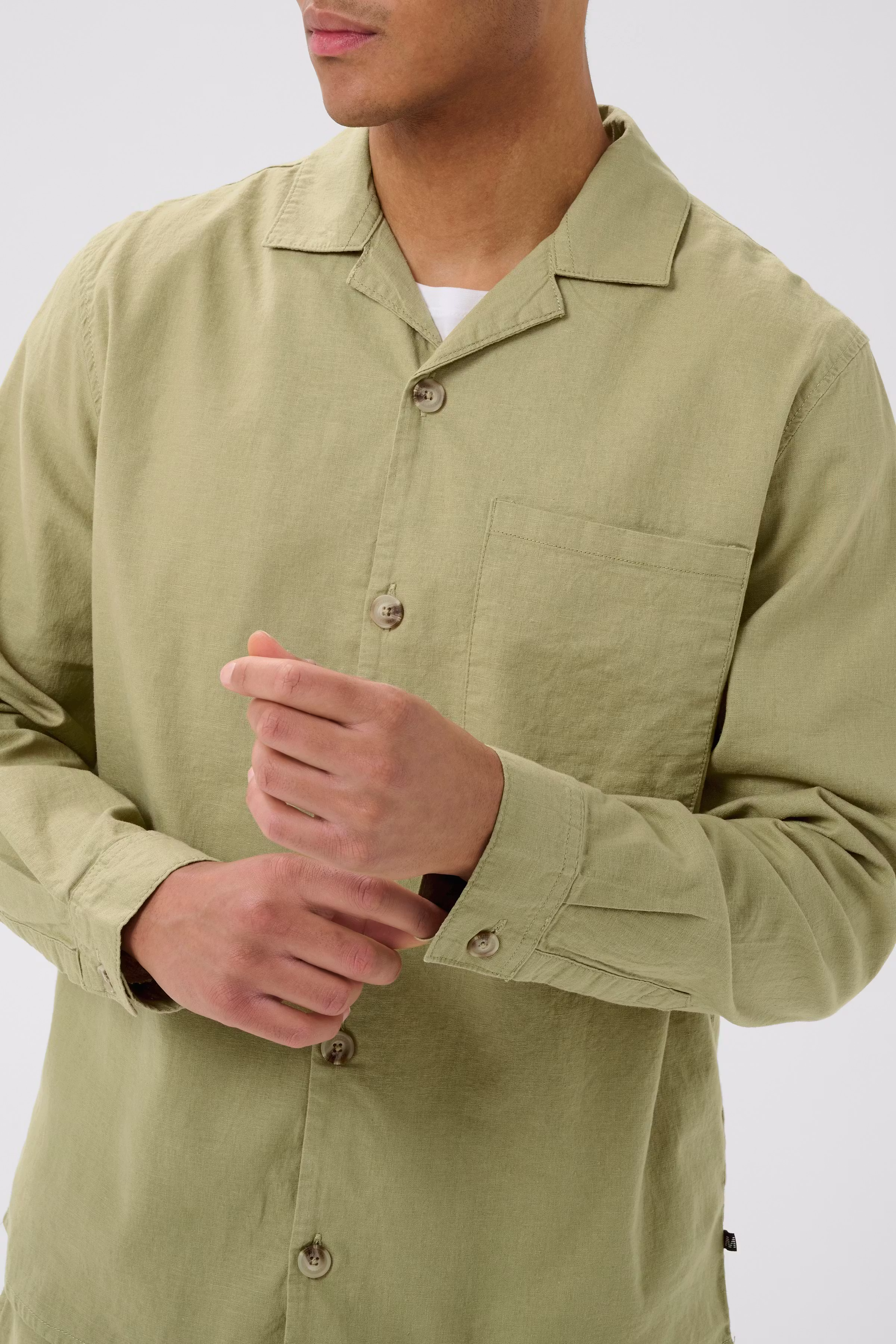 MAbarto linen shirt LOOKBOOK DETAIL 30207435-161118