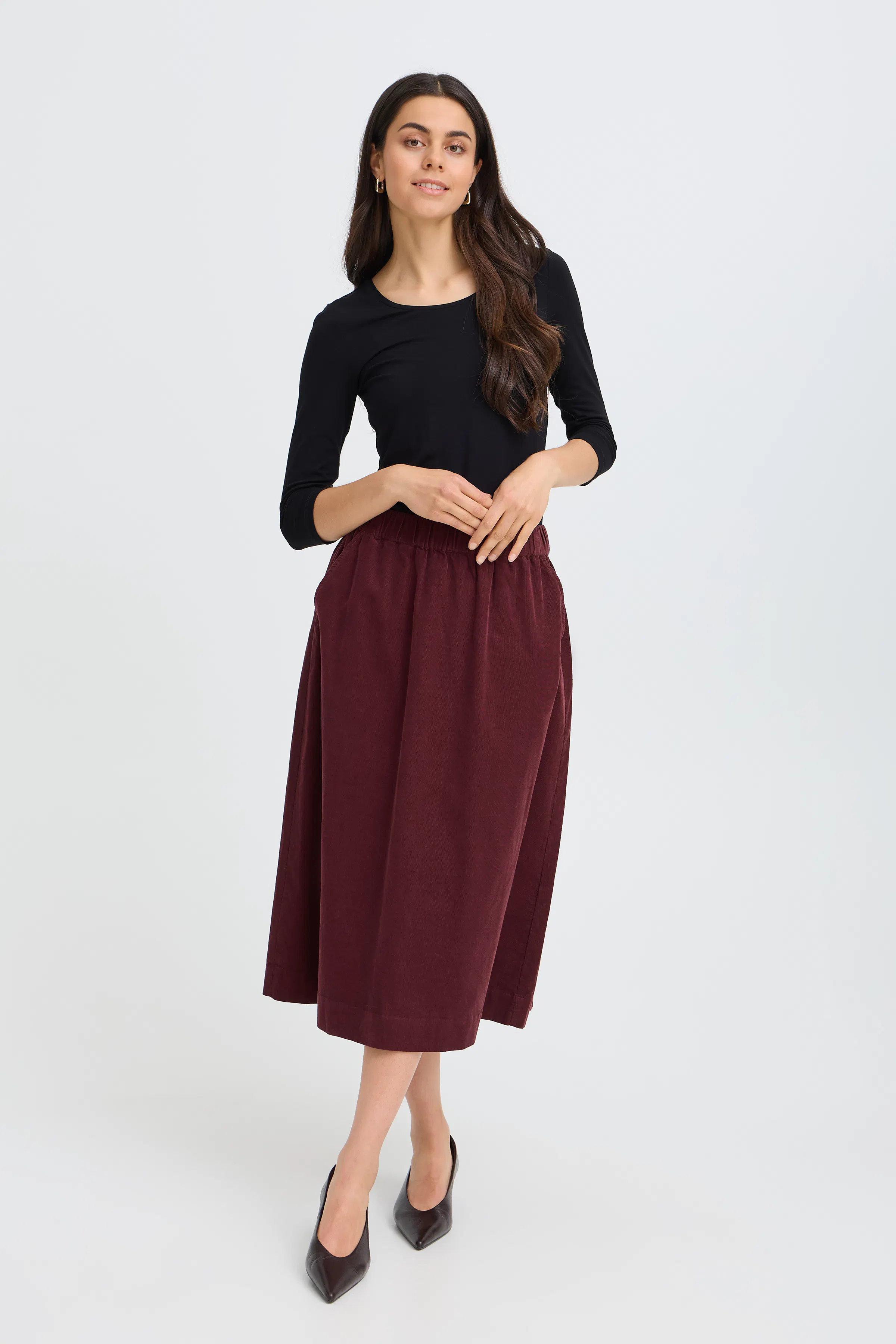 FRCORY Skjørt LOOKBOOK FRONT 20618357-191627