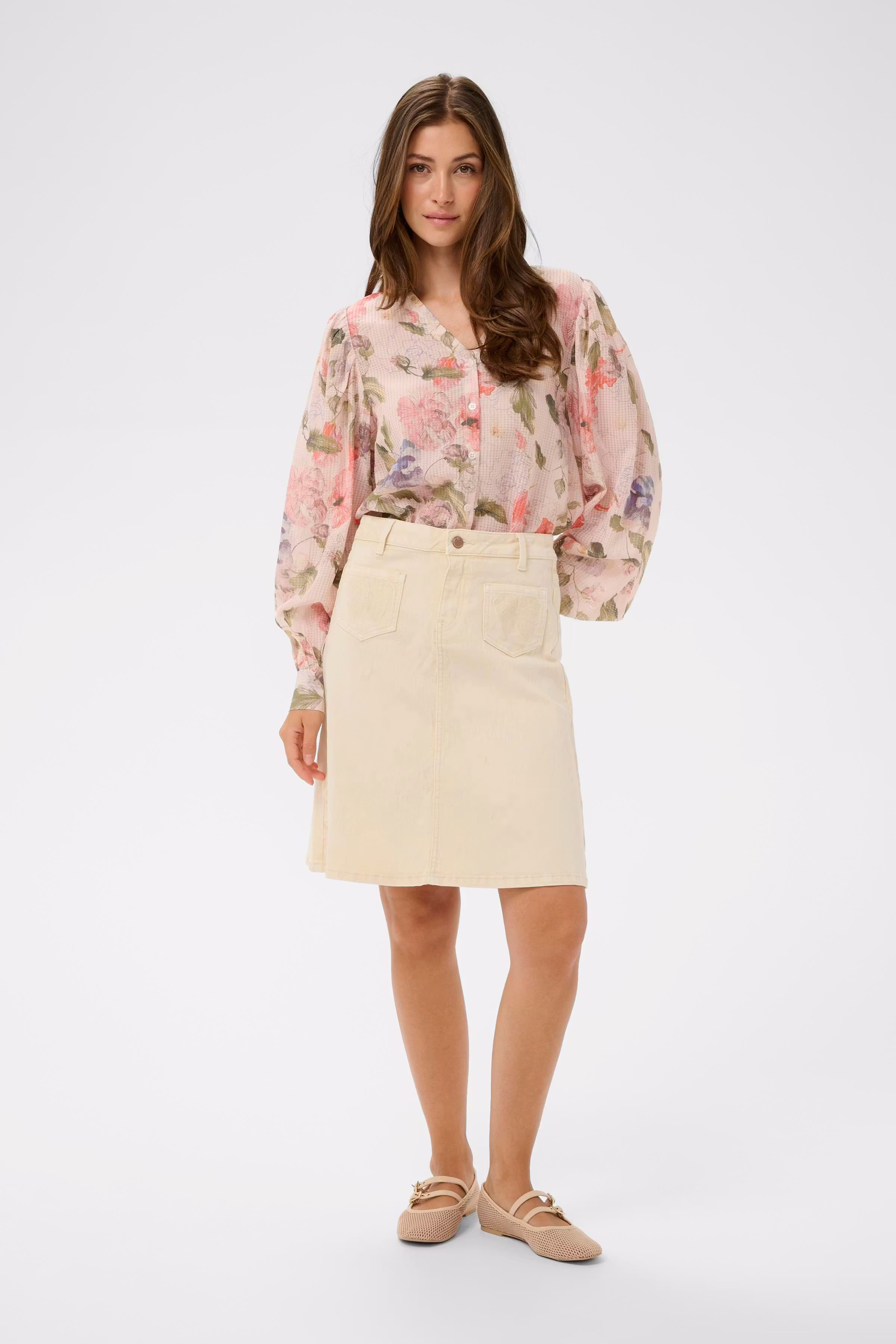 CRTilde Kjol LOOKBOOK FRONT 10614812-130003