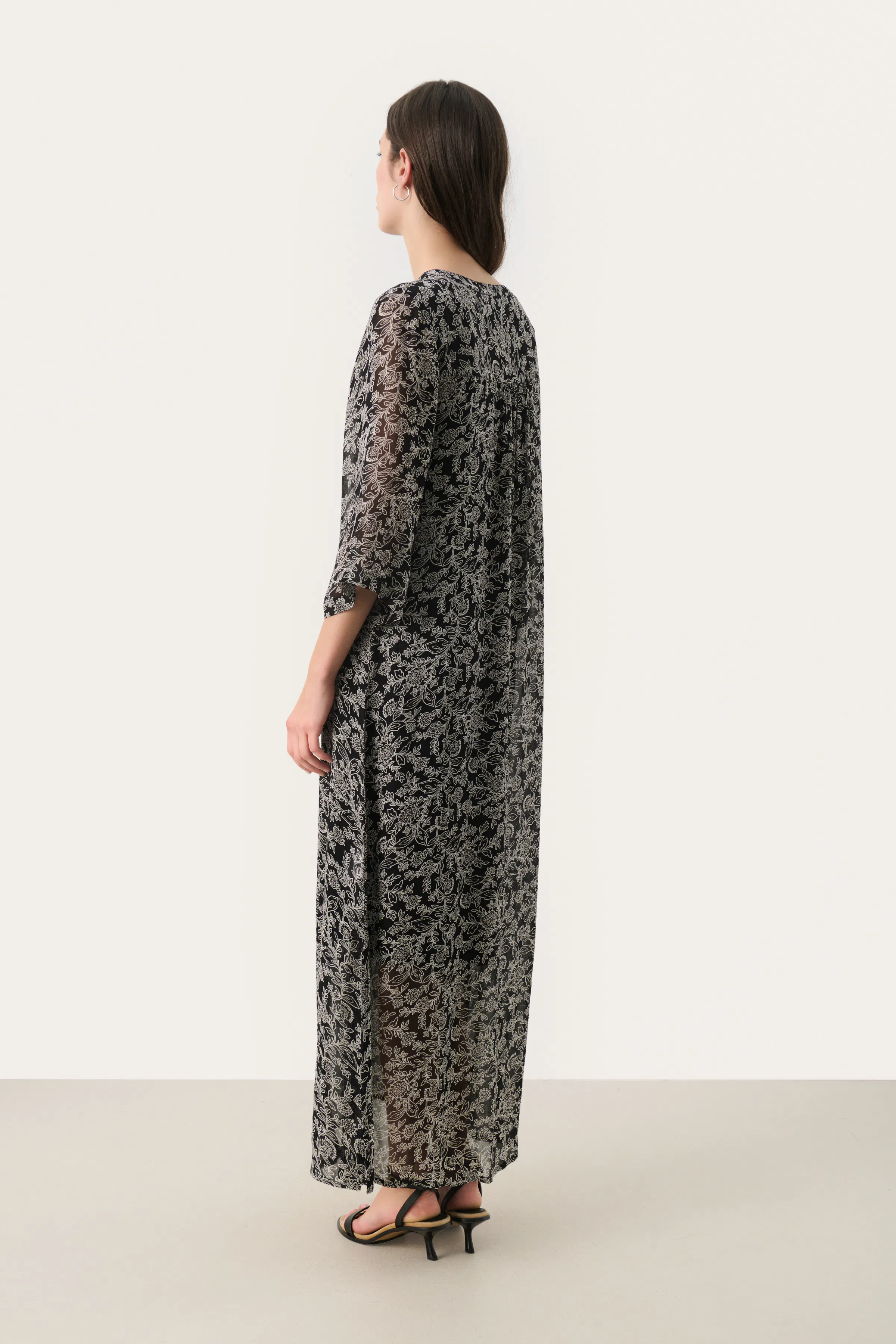 BeritPW Long dress LOOKBOOK BACK 30307831-304005