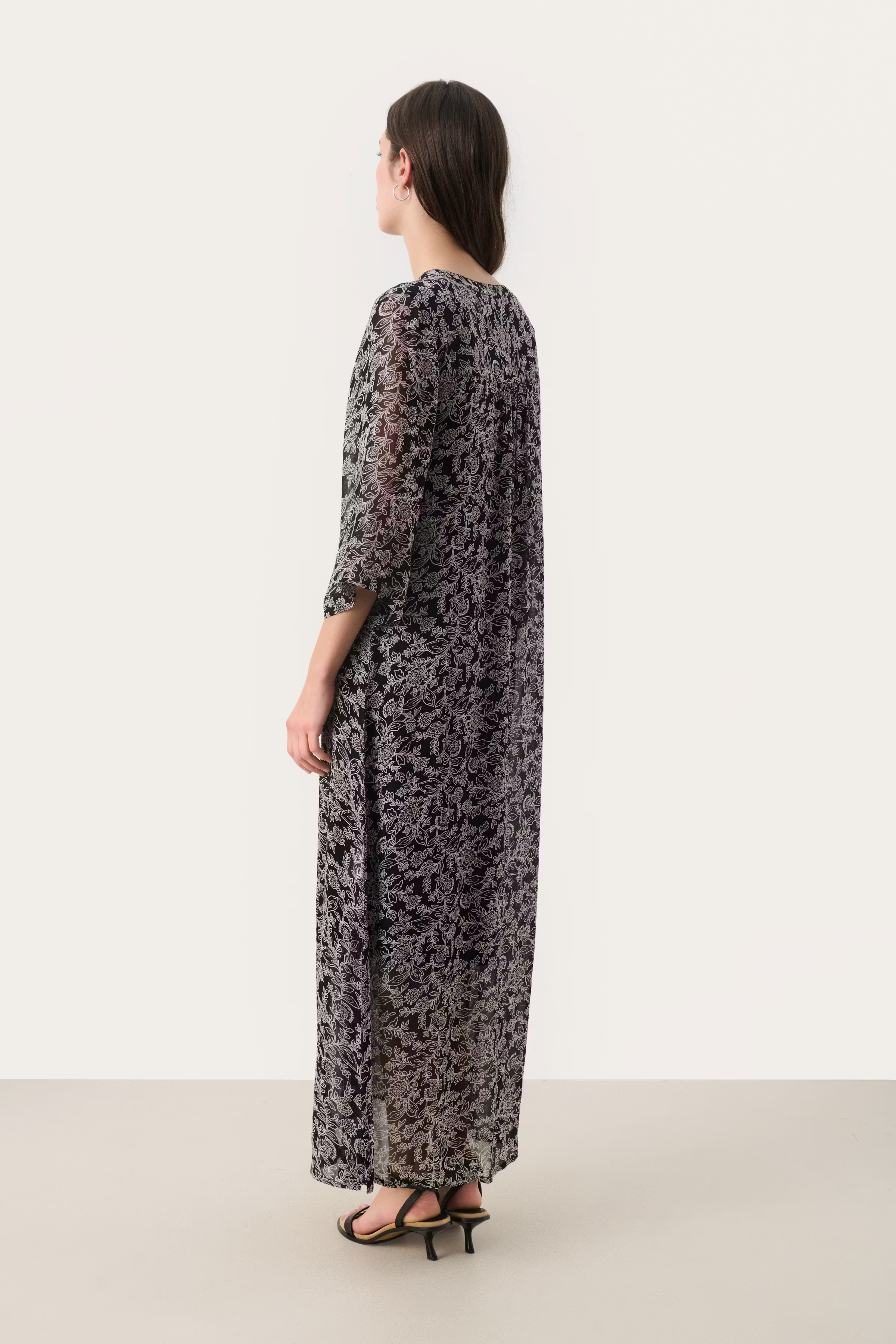 BeritPW Long dress LOOKBOOK BACK 30307831-304005