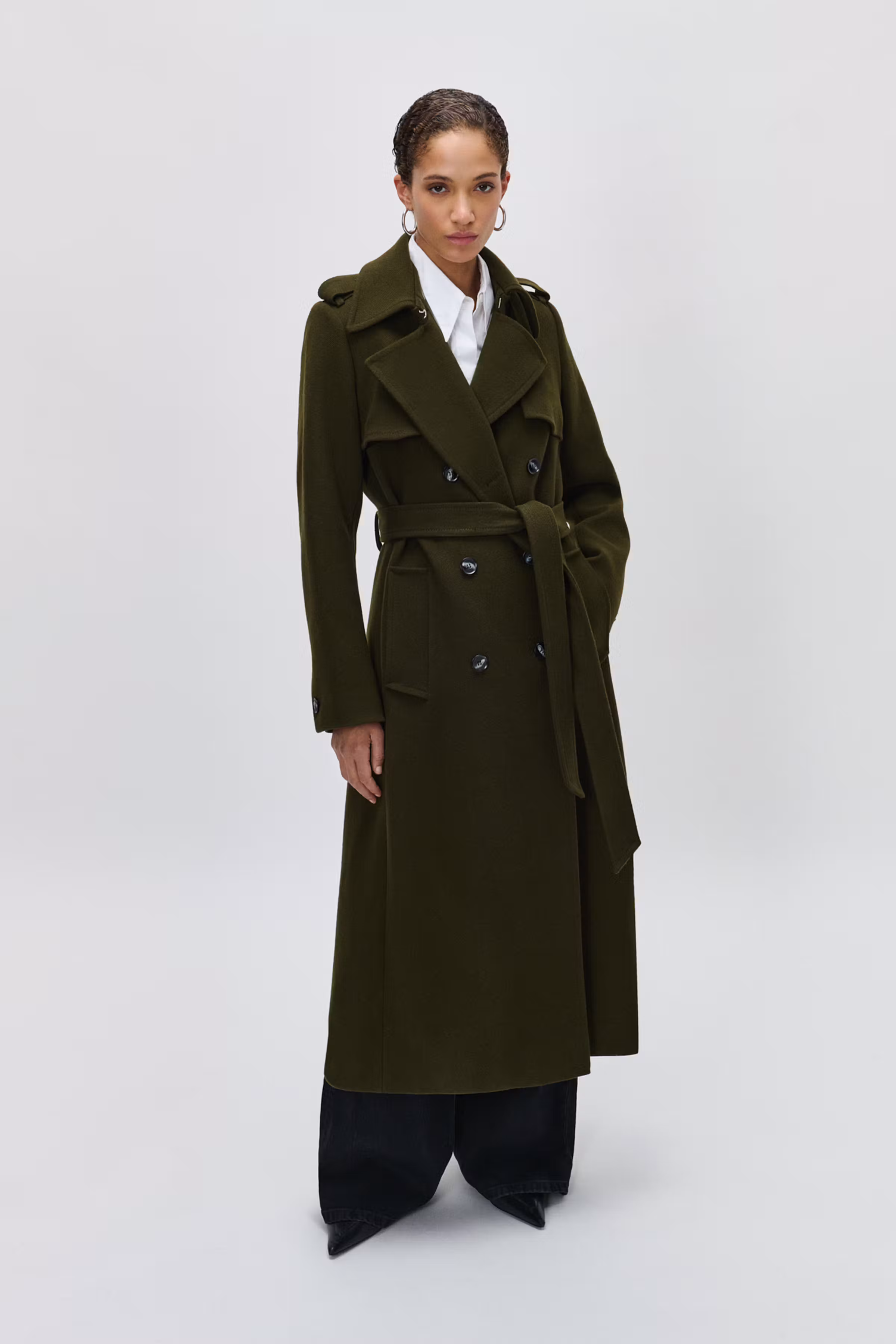 IOCharlotte Coat LOOKBOOK FRONT 30600045-GR598
