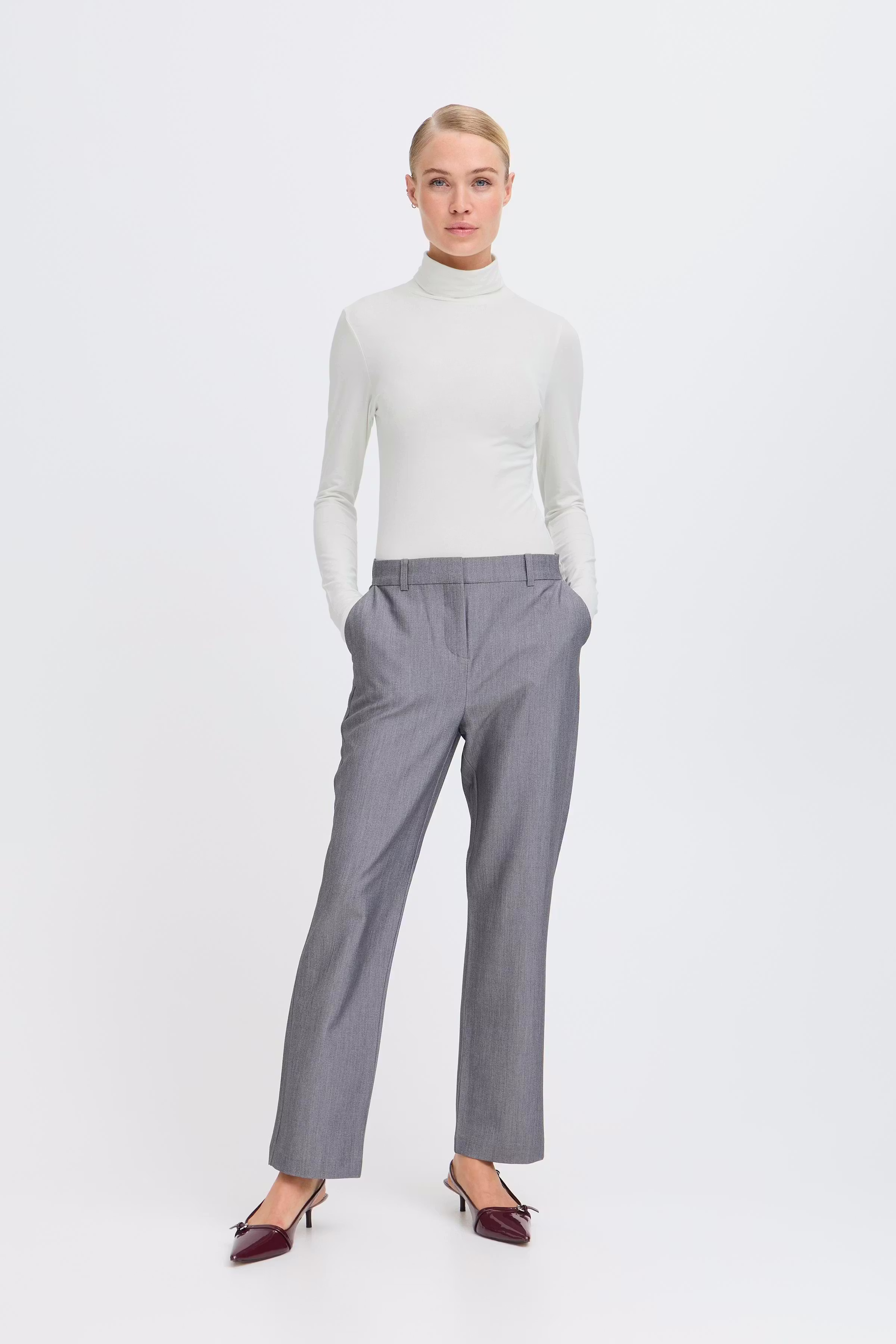 Turtleneck with long sleeves  LOOKBOOK FRONT 20802565-80115