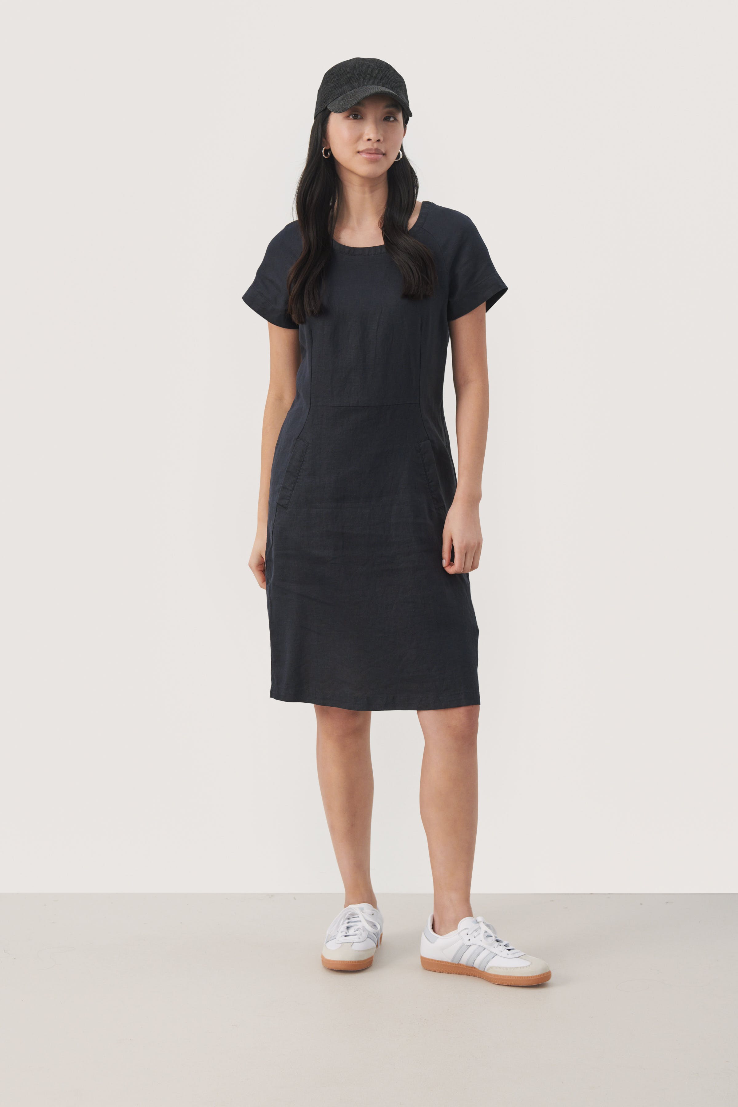 AundreasPW Korte linnen jurk LOCATION NONE 30308855-194013