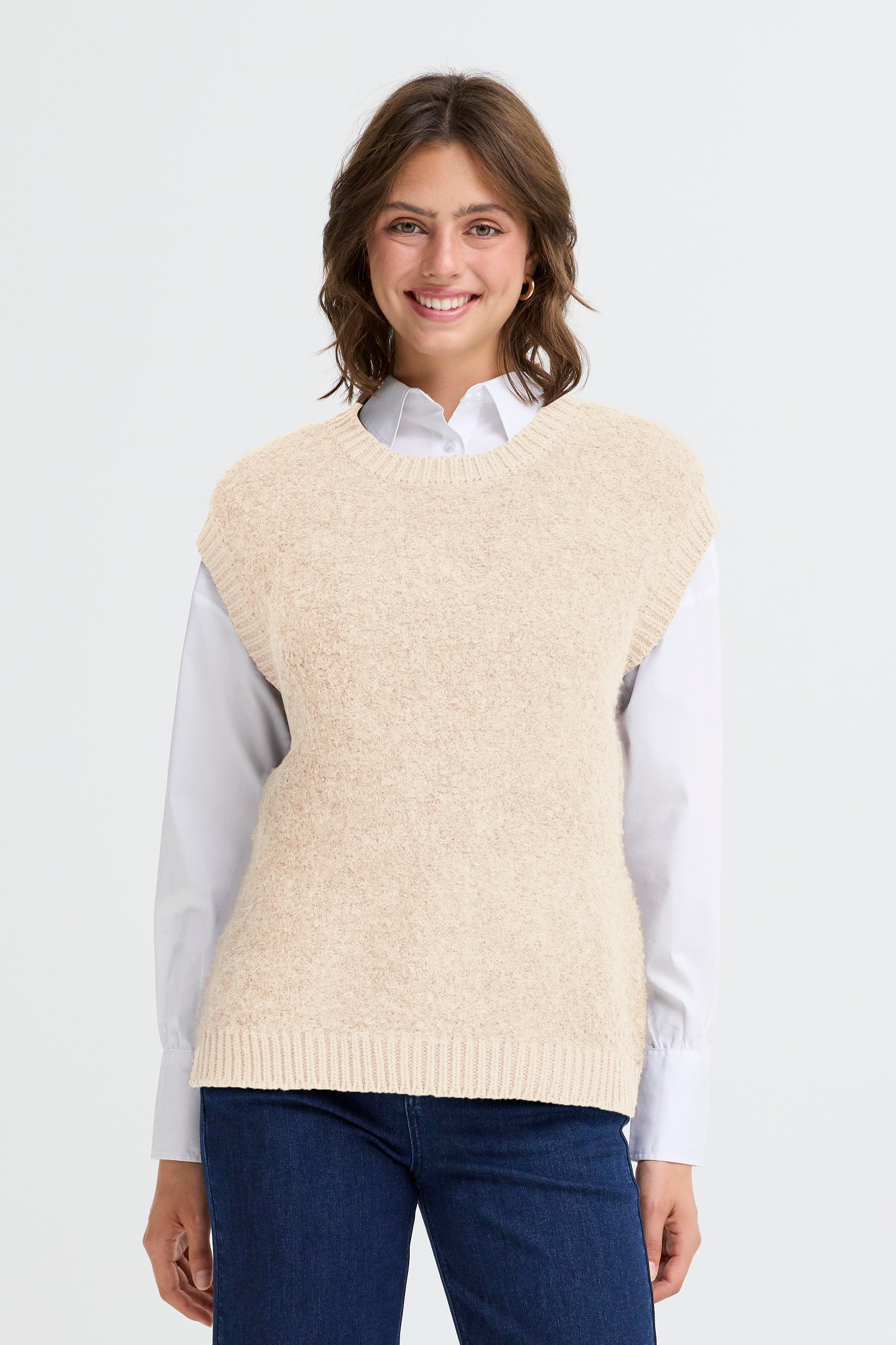 FRVANNA Cardigan LOOKBOOK FRONT 20616416-1400021