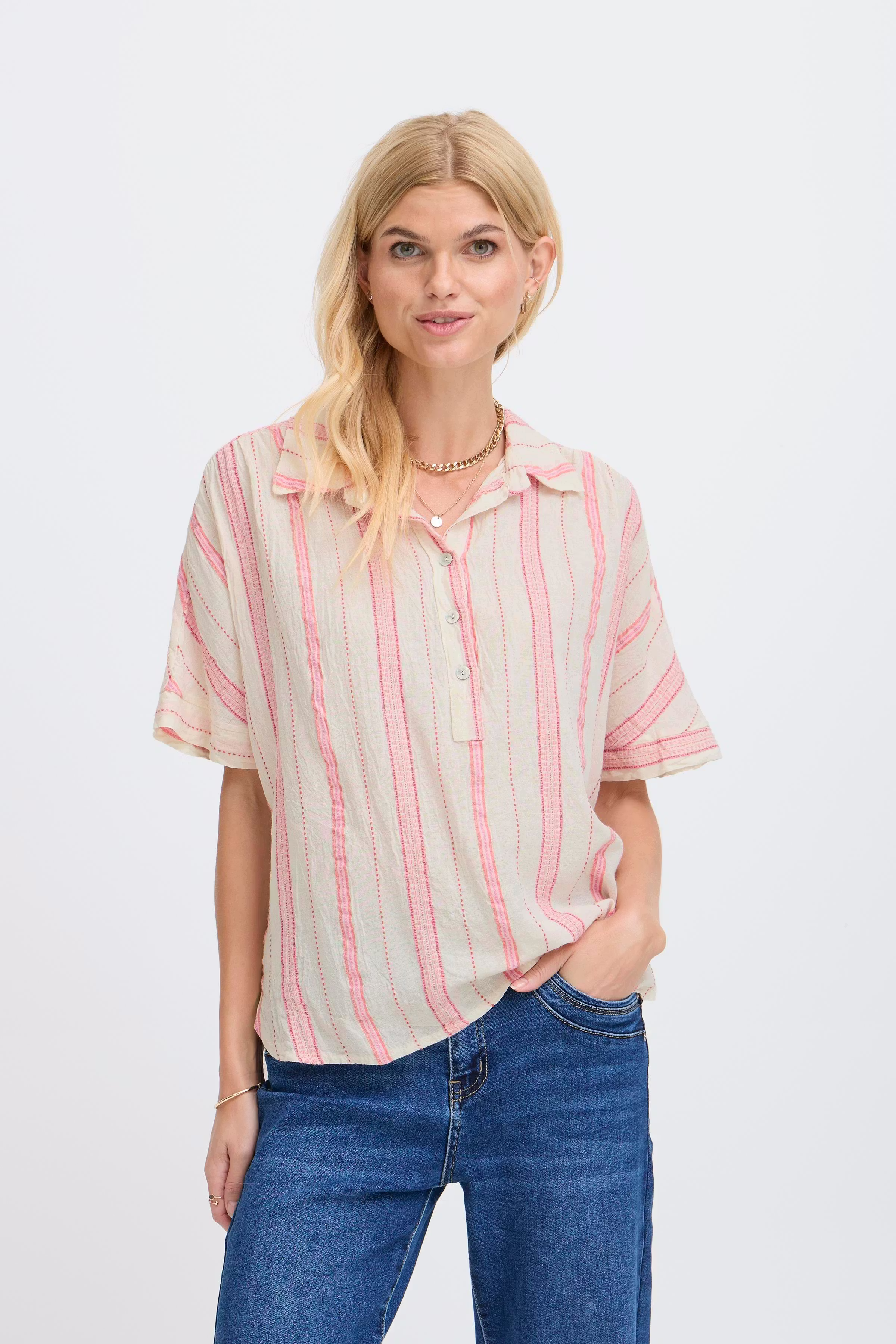 SBSENDA Bluse LOOKBOOK FRONT 22101070-142305