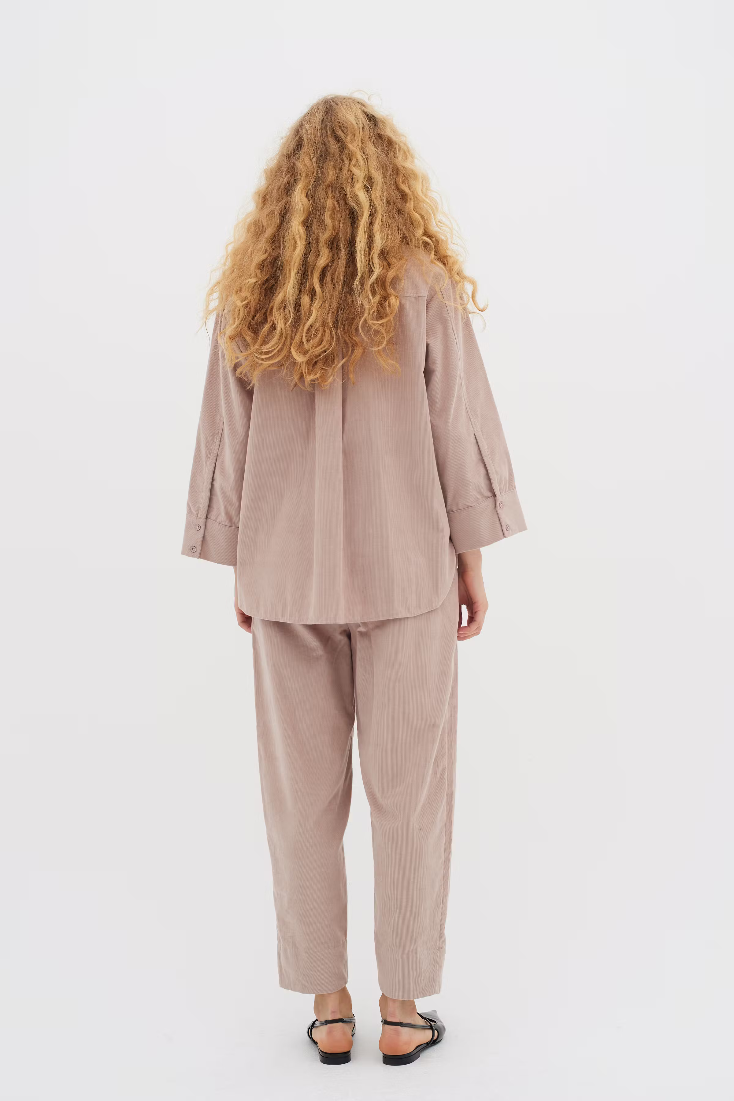 CarmenIW Sammet Skjorta LOOKBOOK BACK 30108961-151506