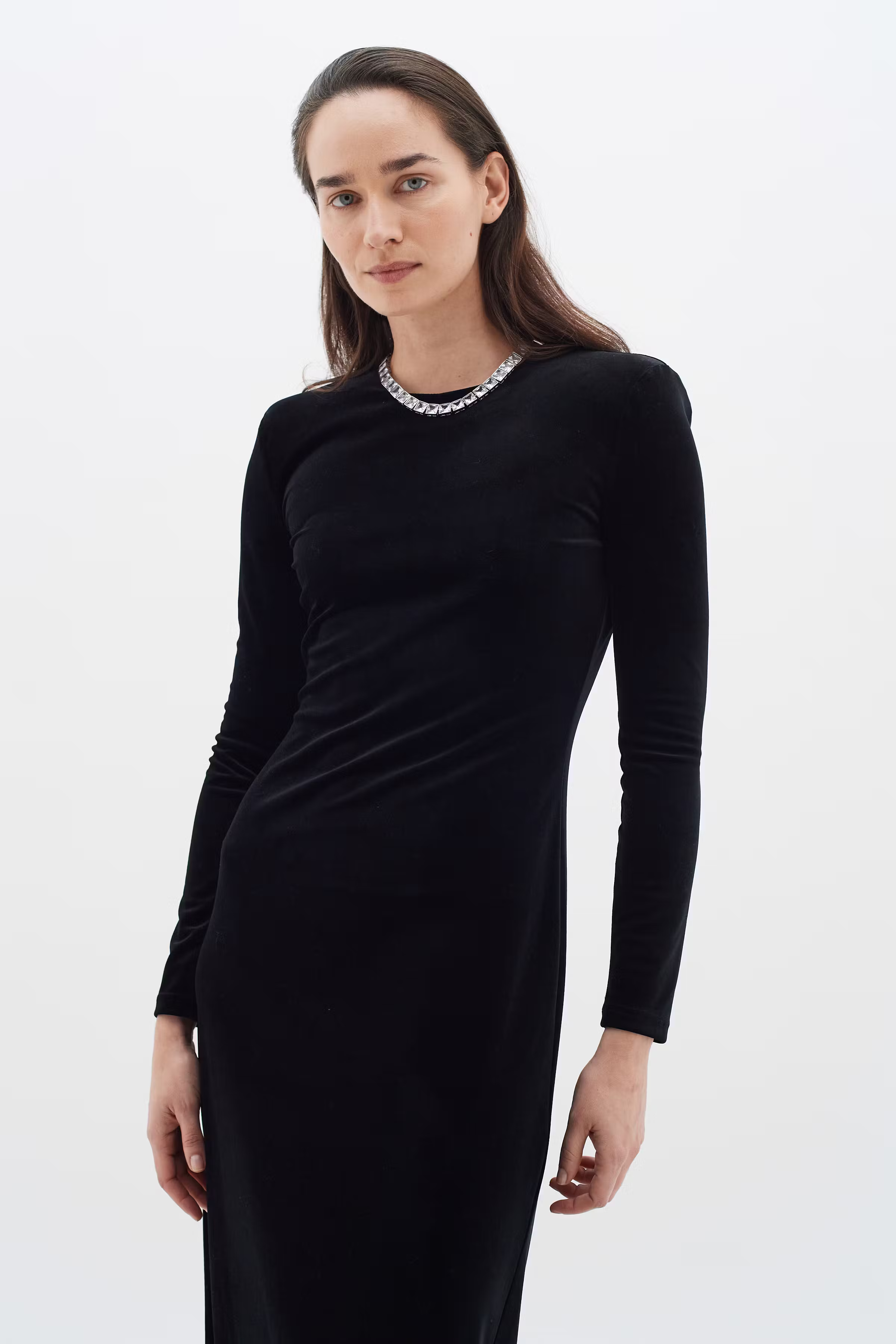 BrendaIW Velours Kleid LOOKBOOK FRONT 30109893-194008