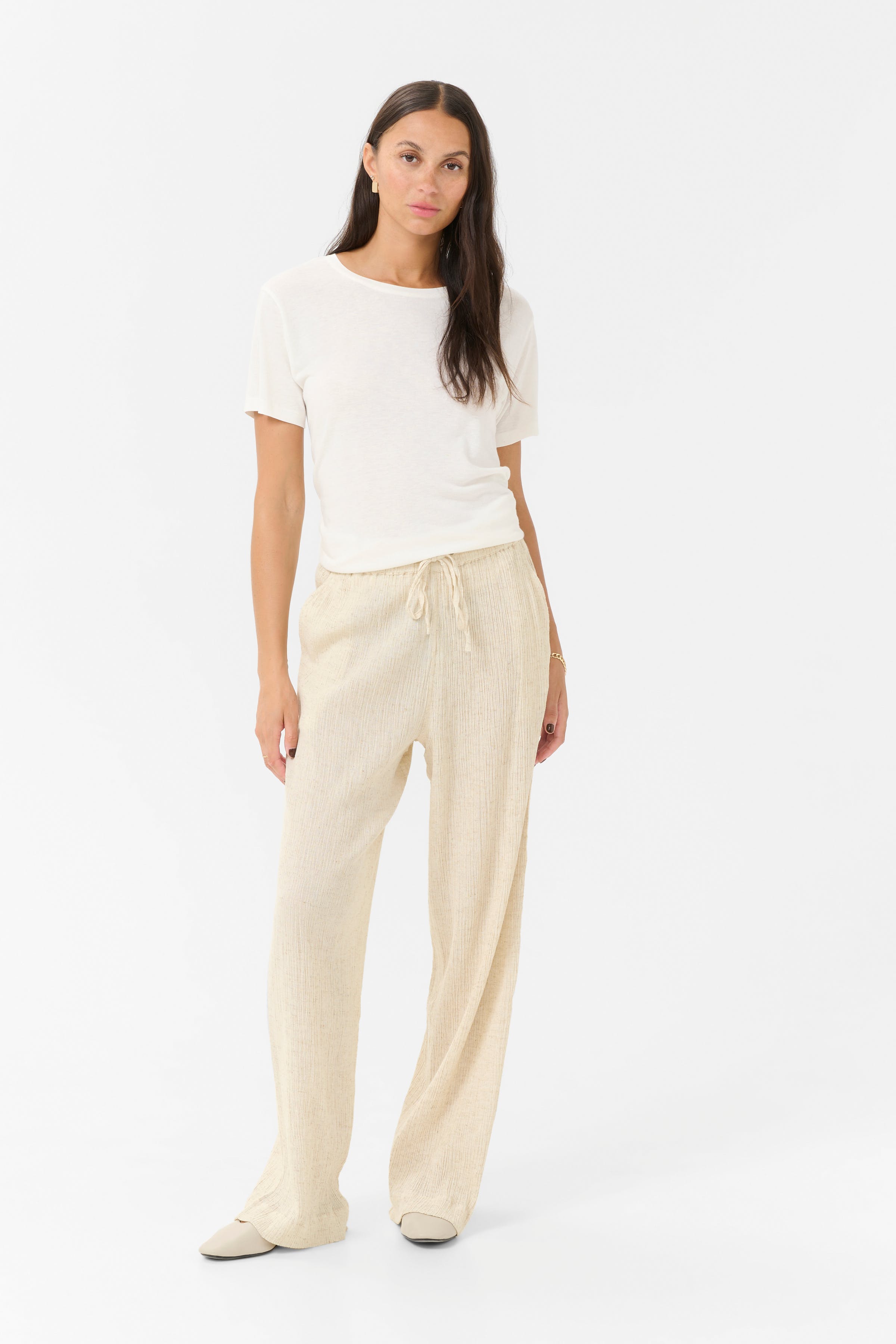 KAgitte Hose aus Leinen LOOKBOOK FRONT 10509974-1513051