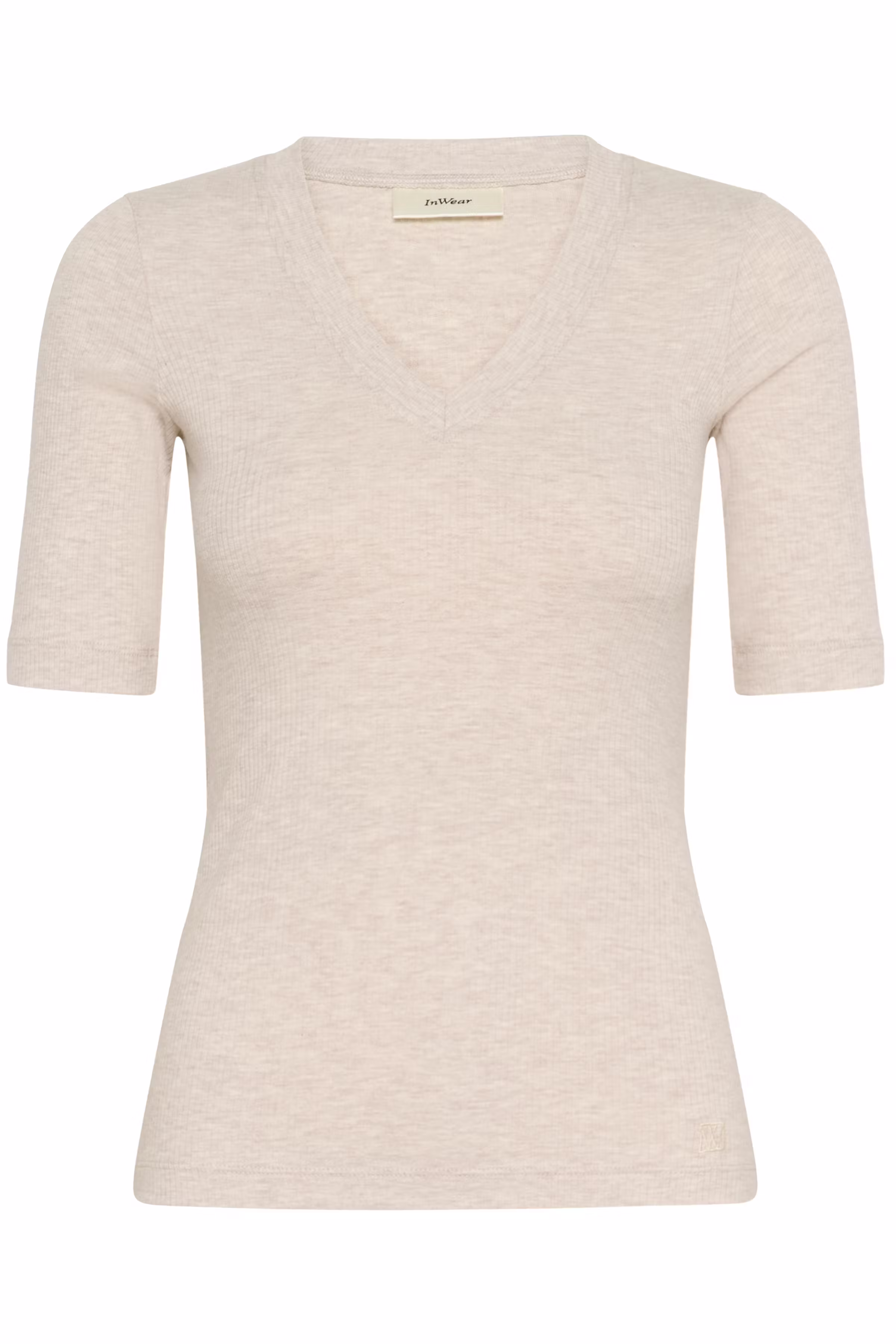 DagnaIW Melange V T-shirt PACK FRONT 30106865-300597